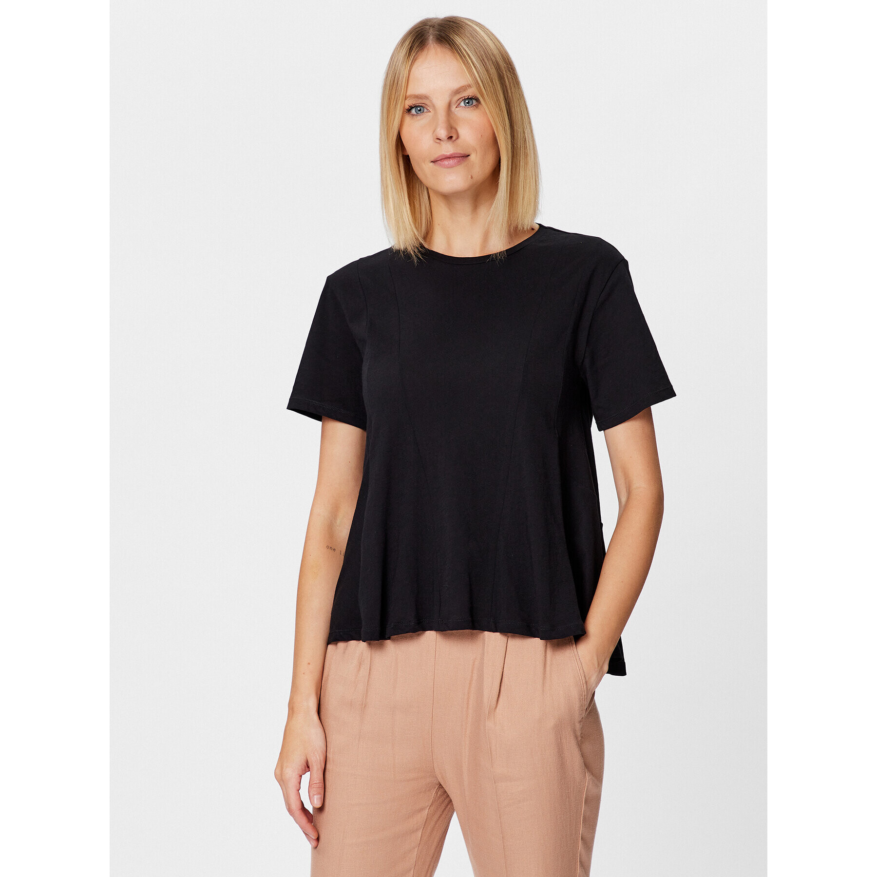 Sisley Блуза 3I97L1032 Черен Regular Fit - Pepit.bg