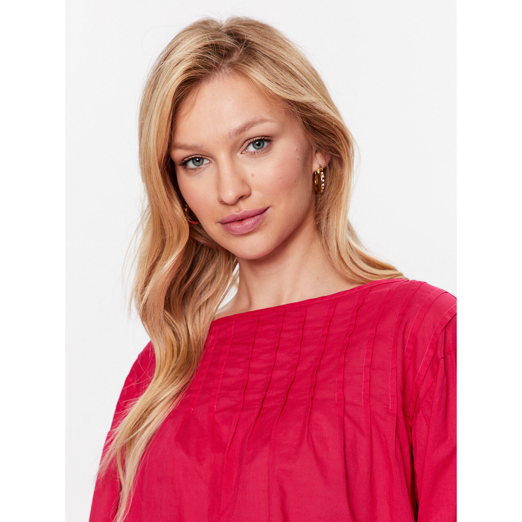 Sisley Блуза 5HO1LQ040 Розов Regular Fit - Pepit.bg