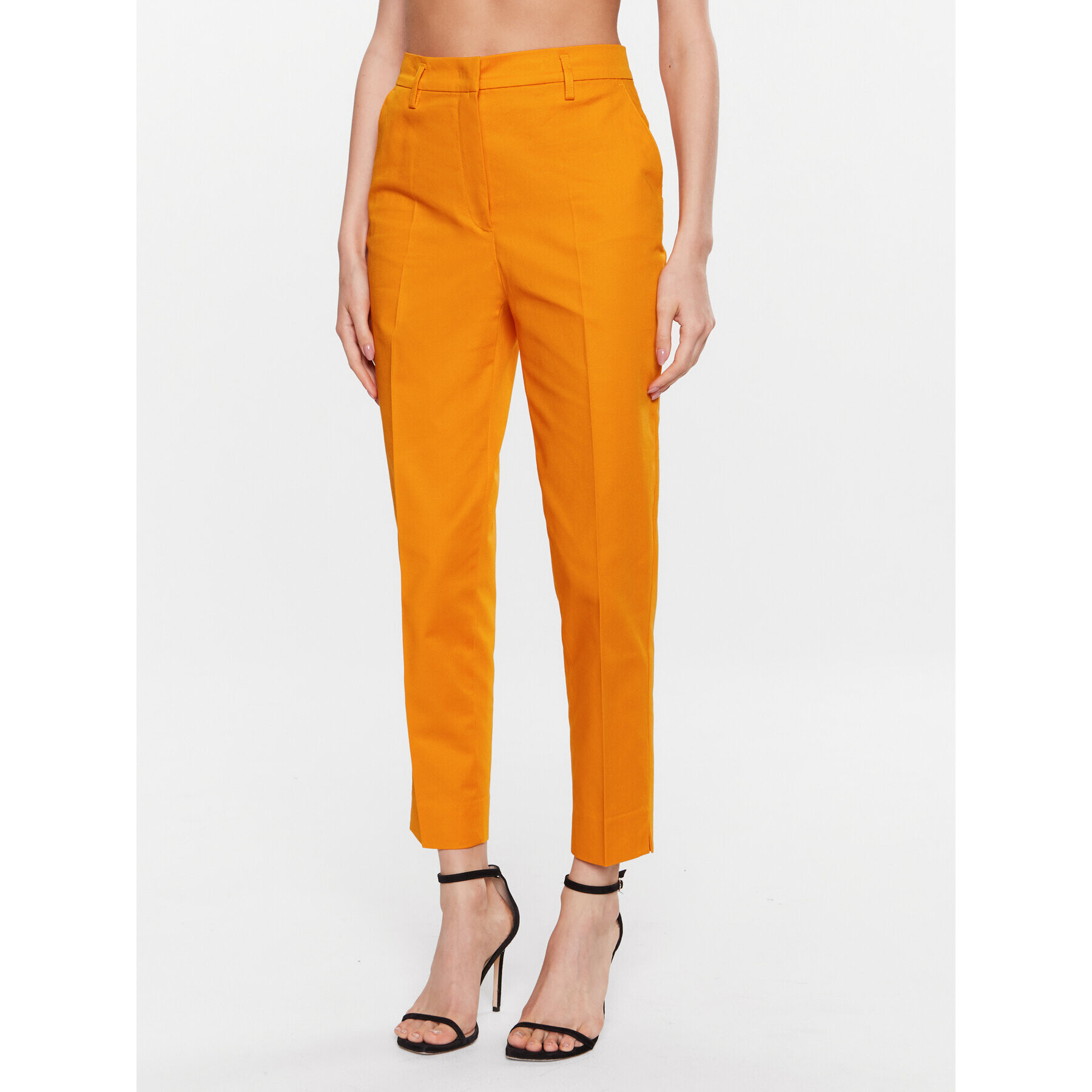 Sisley Чино панталони 4IULLF00V Оранжев Regular Fit - Pepit.bg