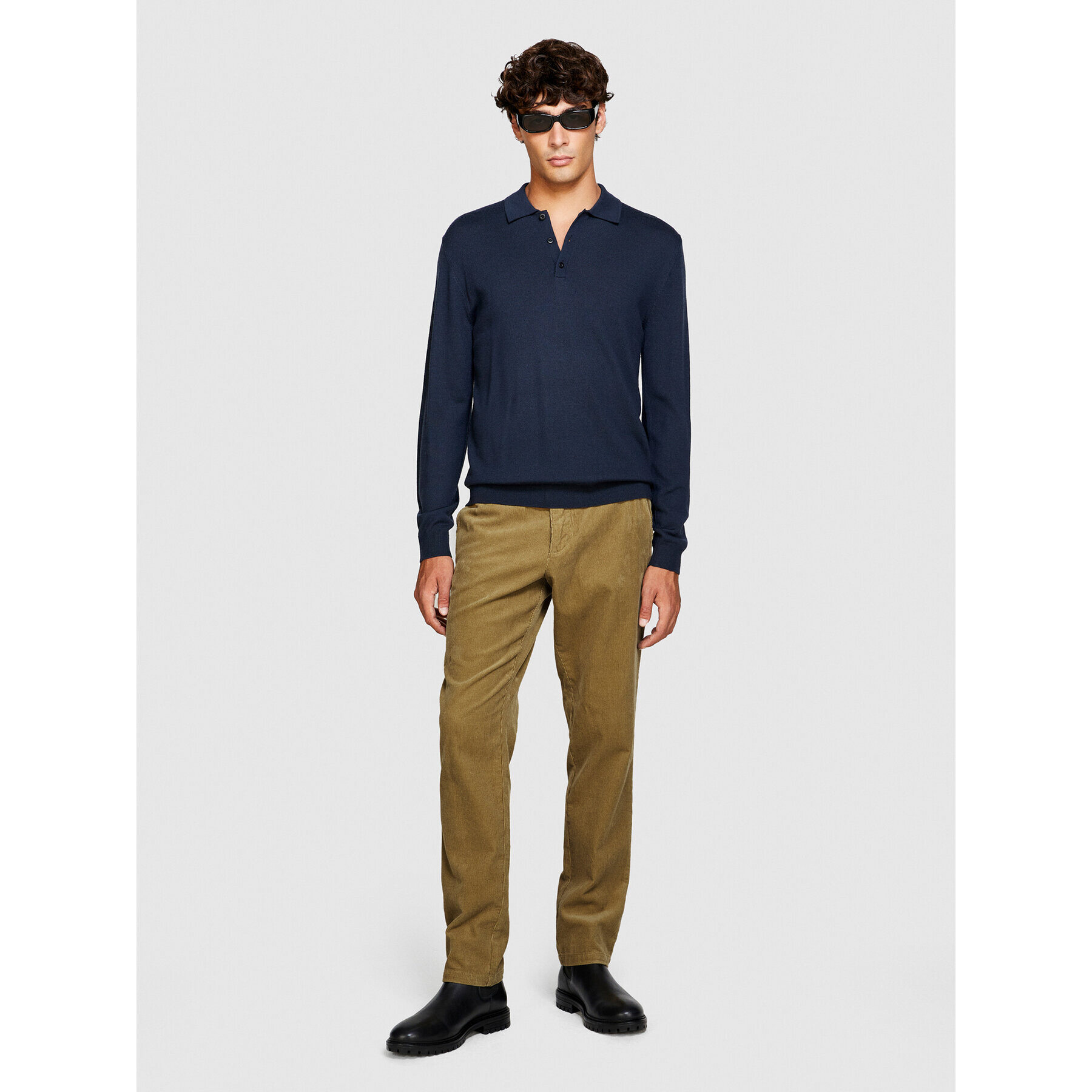 Sisley Чино панталони 4SFRSF03D Бежов Regular Fit - Pepit.bg