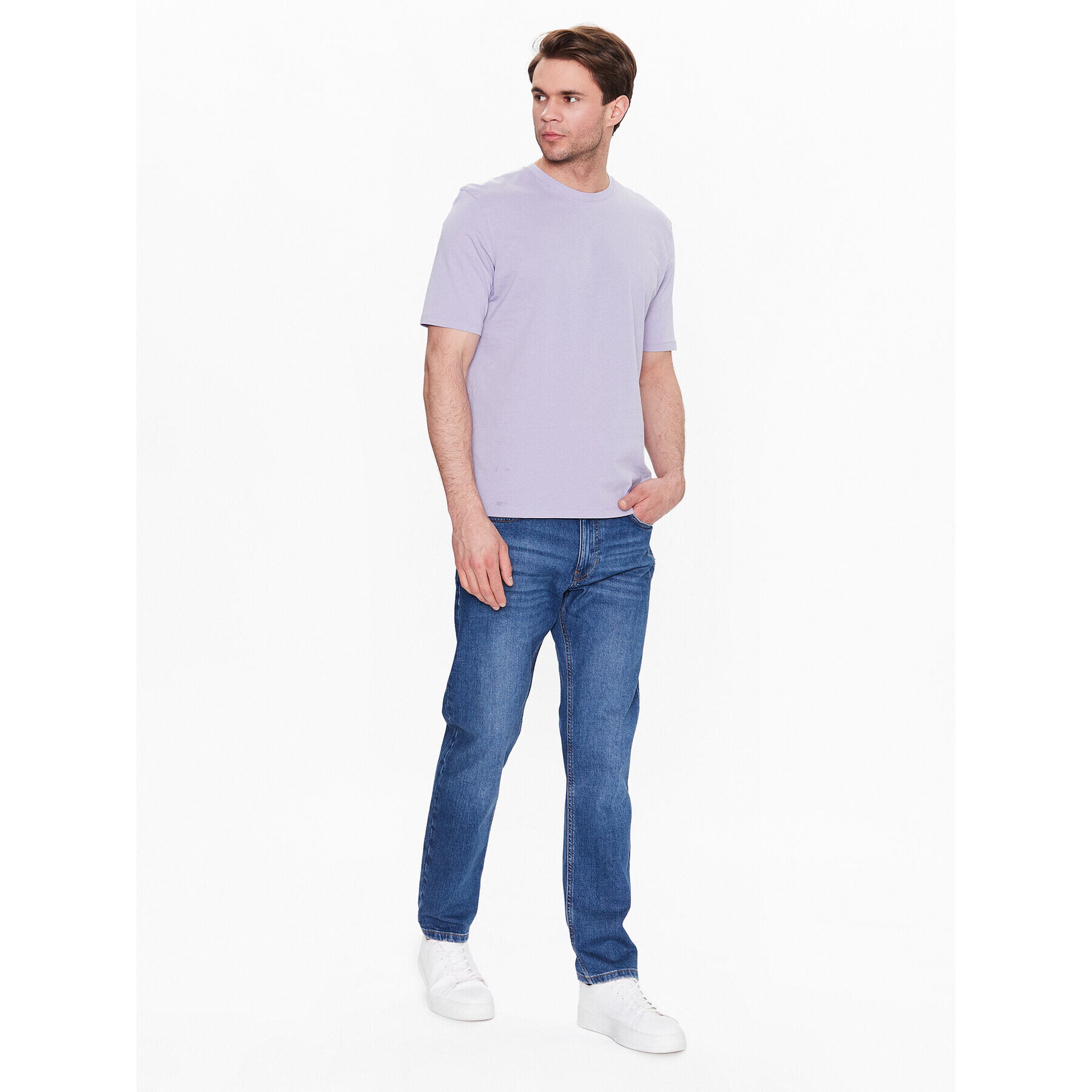 Sisley Дънки 4I4ISE010 Тъмносин Regular Fit - Pepit.bg