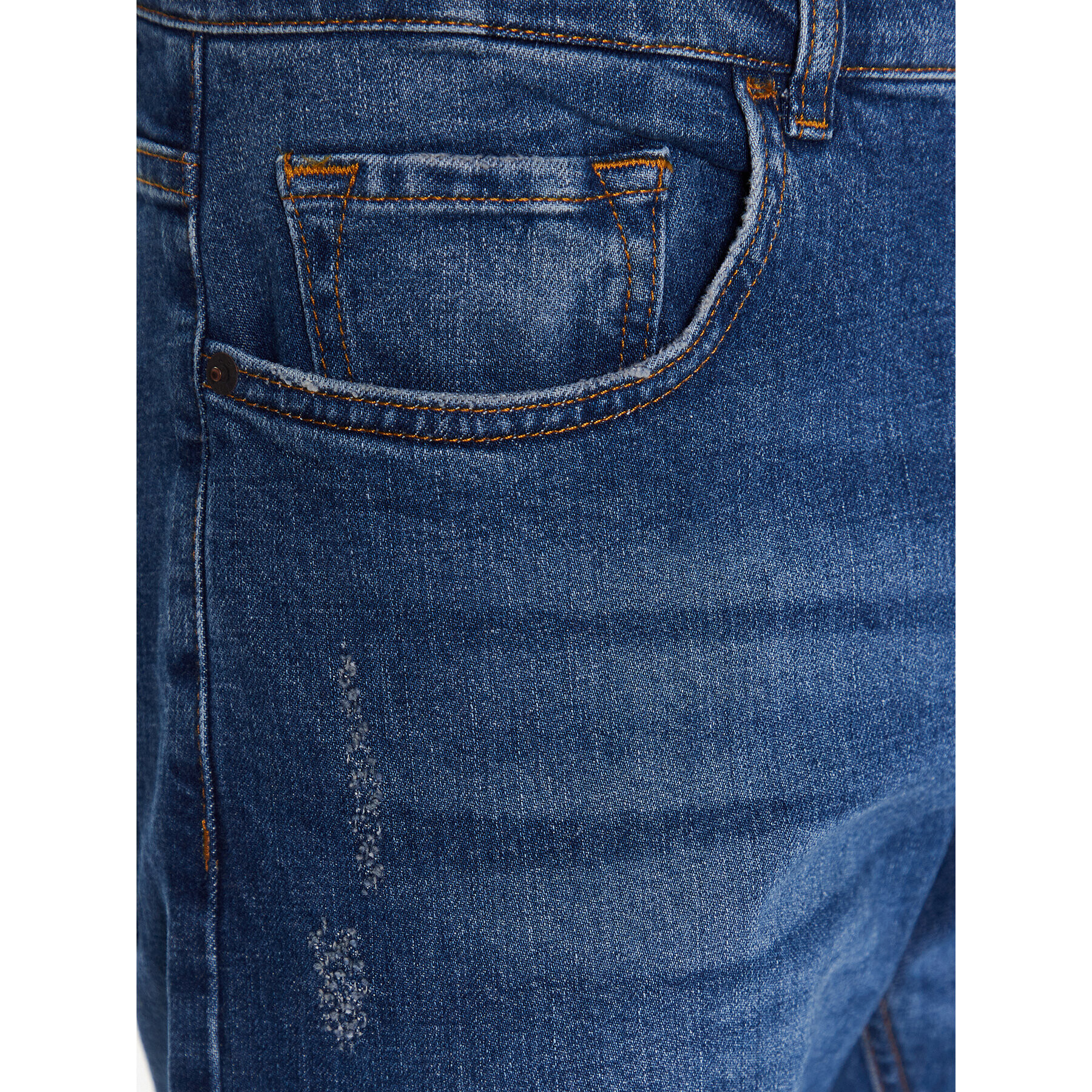 Sisley Дънки 4I4ISE010 Тъмносин Regular Fit - Pepit.bg