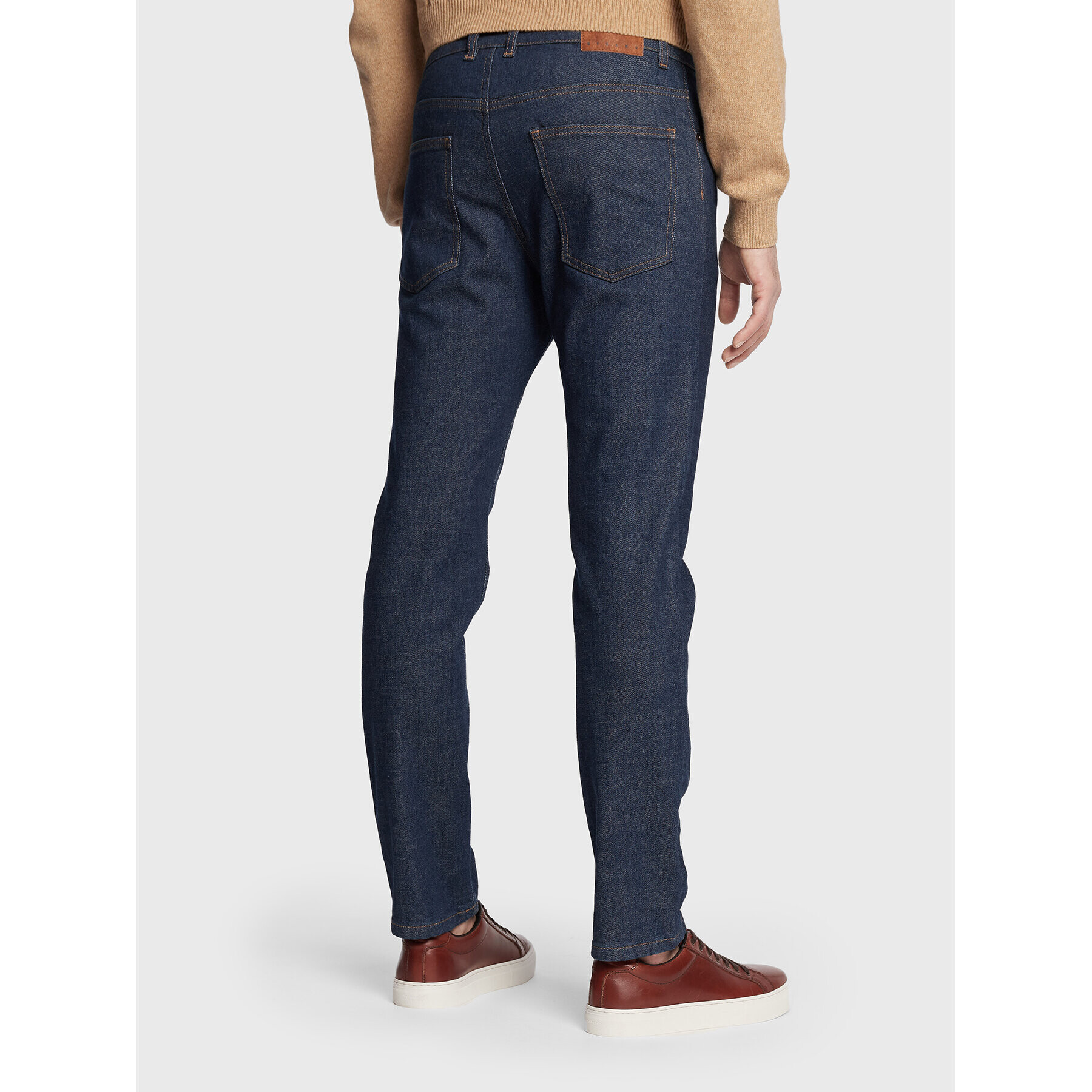 Sisley Дънки 4INPSE00H Тъмносин Slim Fit - Pepit.bg