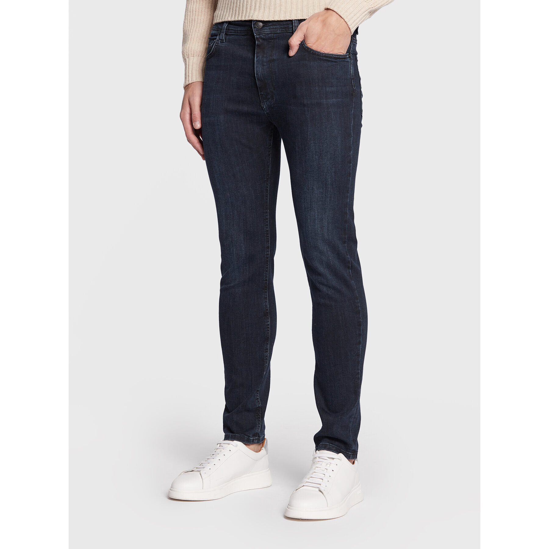 Sisley Дънки 4OE7SE00X Тъмносин Skinny Fit - Pepit.bg