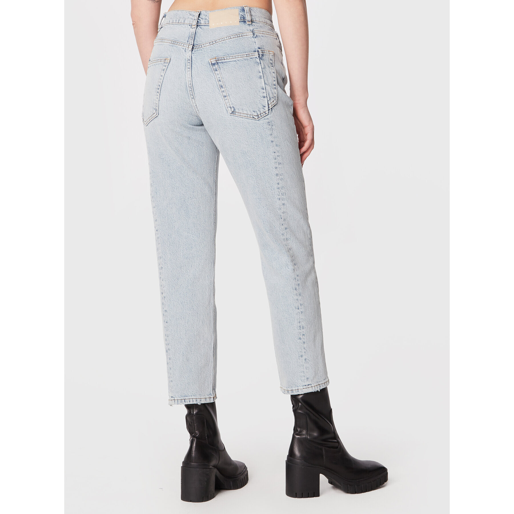 Sisley Дънки 4PVYLE01S Син Relaxed Fit - Pepit.bg