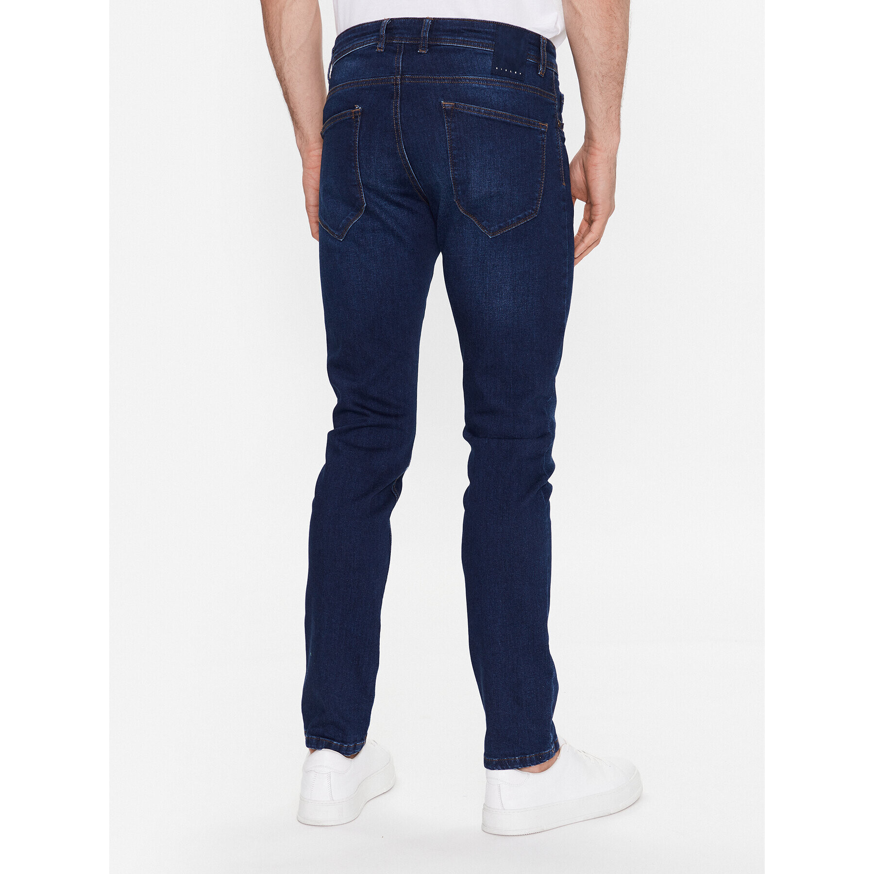 Sisley Дънки 4V2USE00O Тъмносин Slim Fit - Pepit.bg