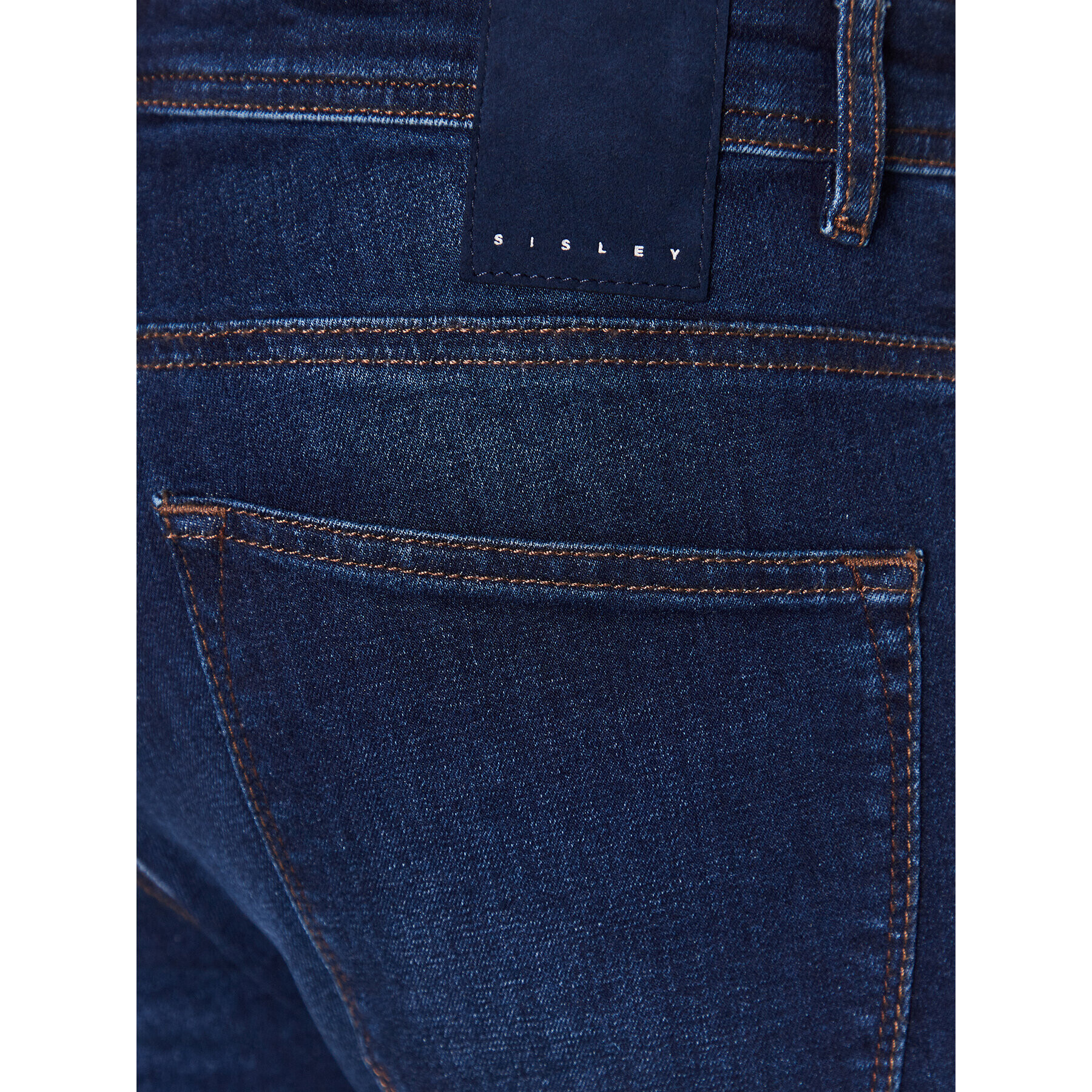 Sisley Дънки 4V2USE00O Тъмносин Slim Fit - Pepit.bg