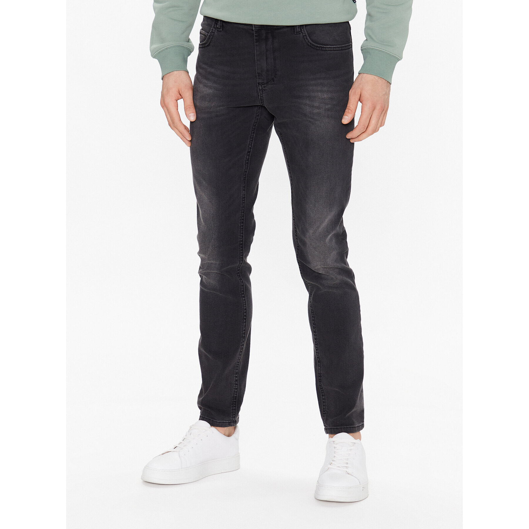 Sisley Дънки 4Y7VSE01C Сив Skinny Fit - Pepit.bg