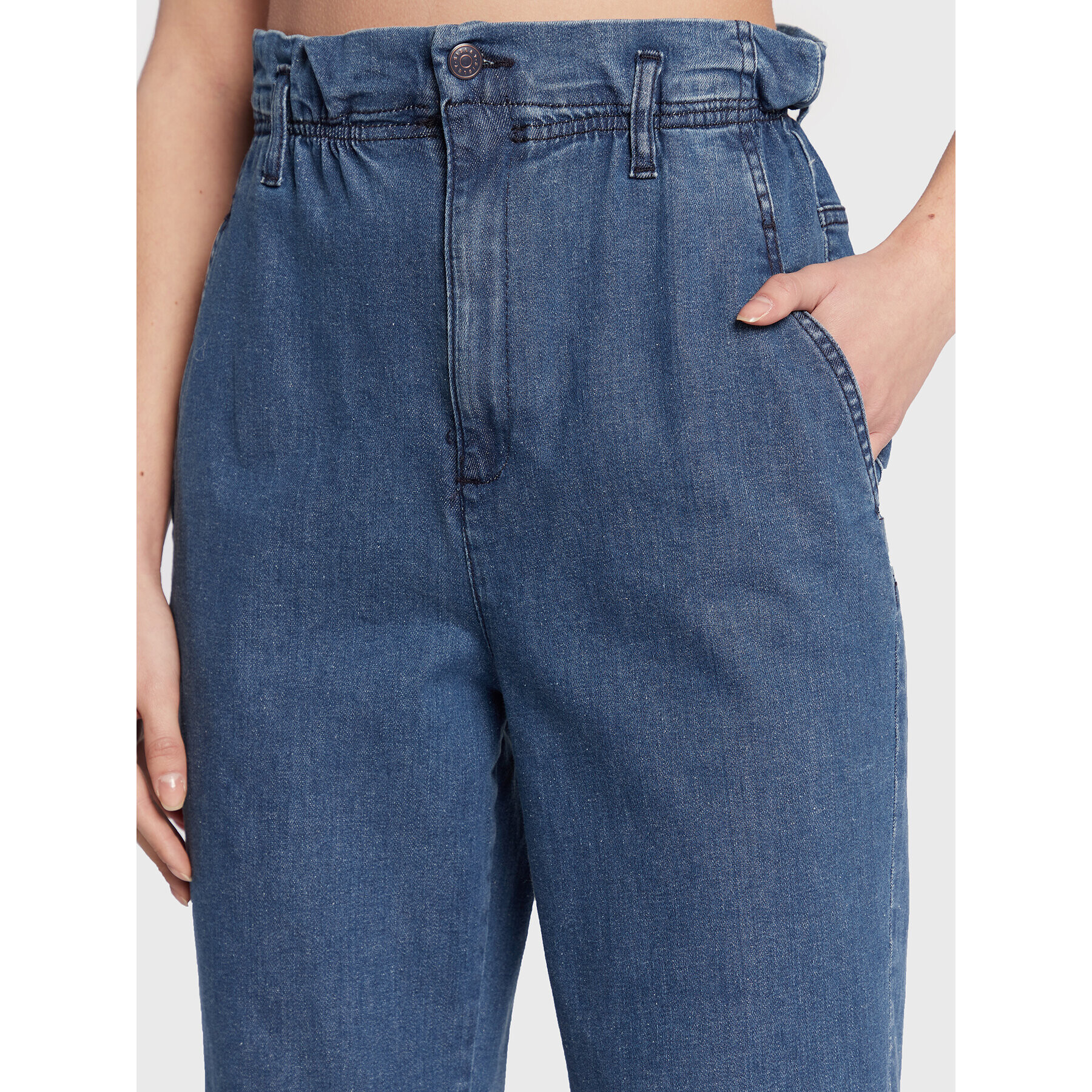 Sisley Дънки 4Z9RLE018 Син Relaxed Fit - Pepit.bg