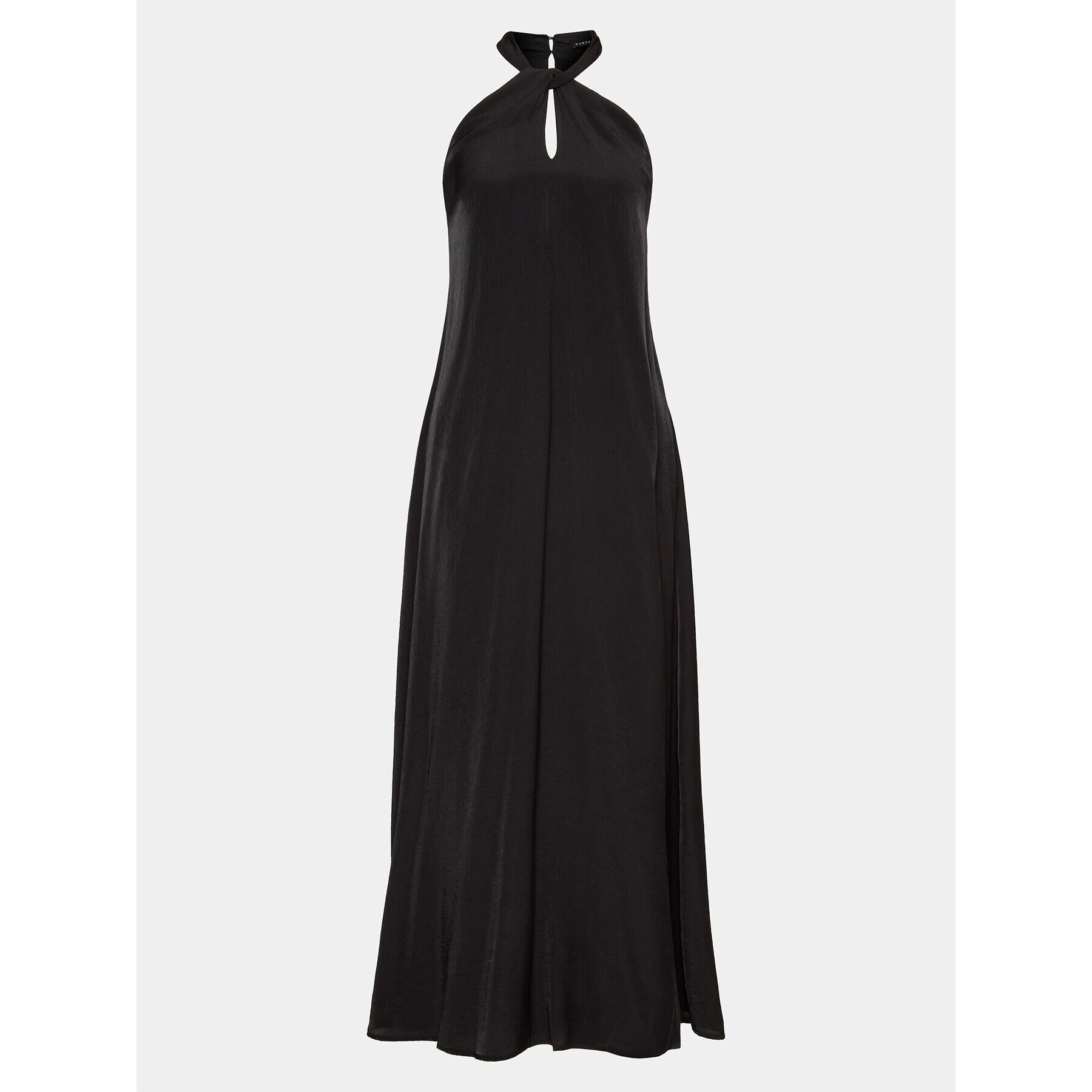 Sisley Ежедневна рокля 48PWLV043 Черен Regular Fit - Pepit.bg