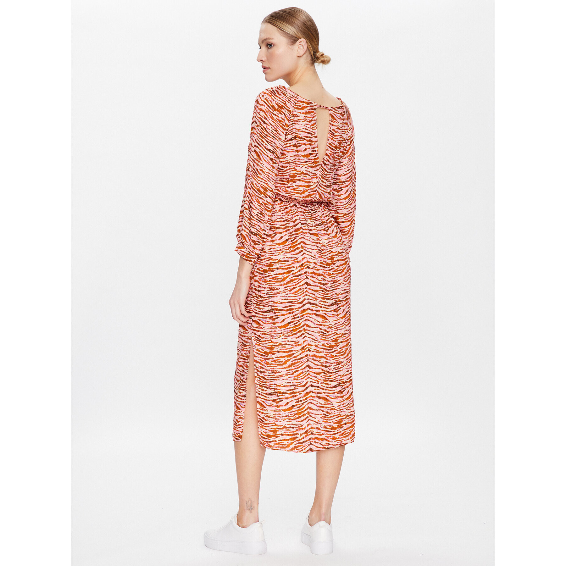Sisley Ежедневна рокля 4KINLV034 Цветен Regular Fit - Pepit.bg