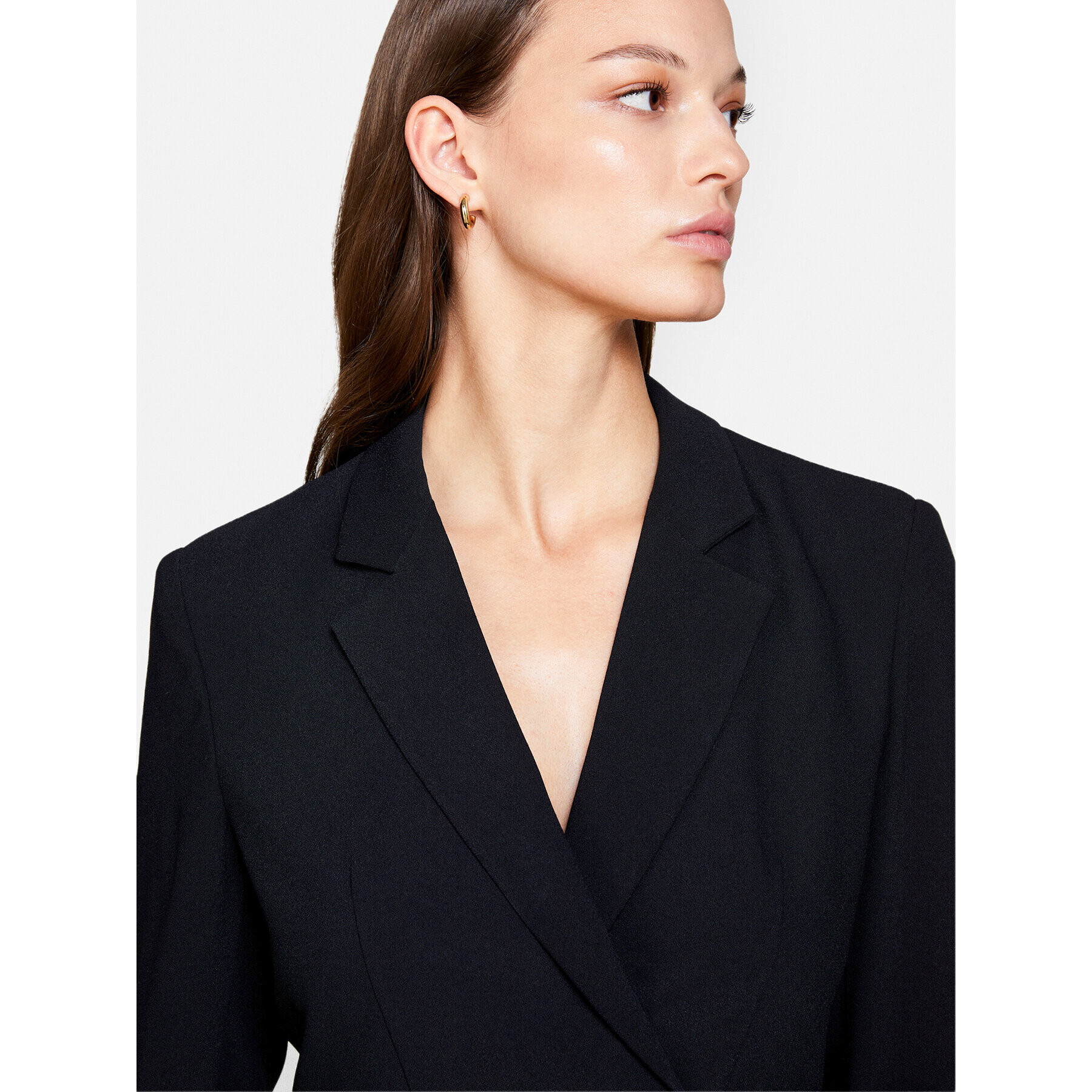 Sisley Ежедневна рокля 4O87LV04J Черен Regular Fit - Pepit.bg
