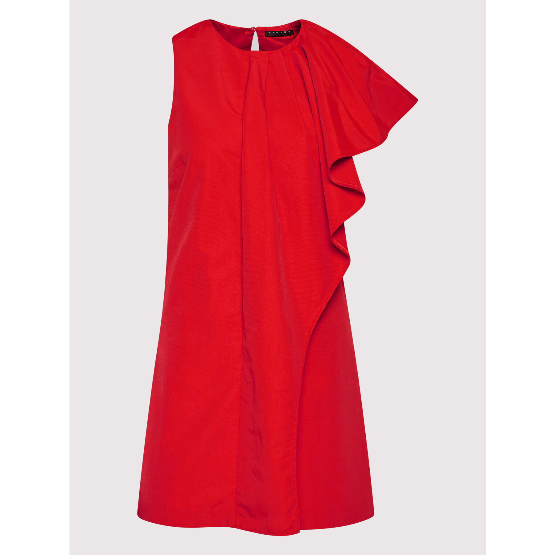 Sisley Коктейлна рокля 4QPL5VI46 Червен Regular Fit - Pepit.bg