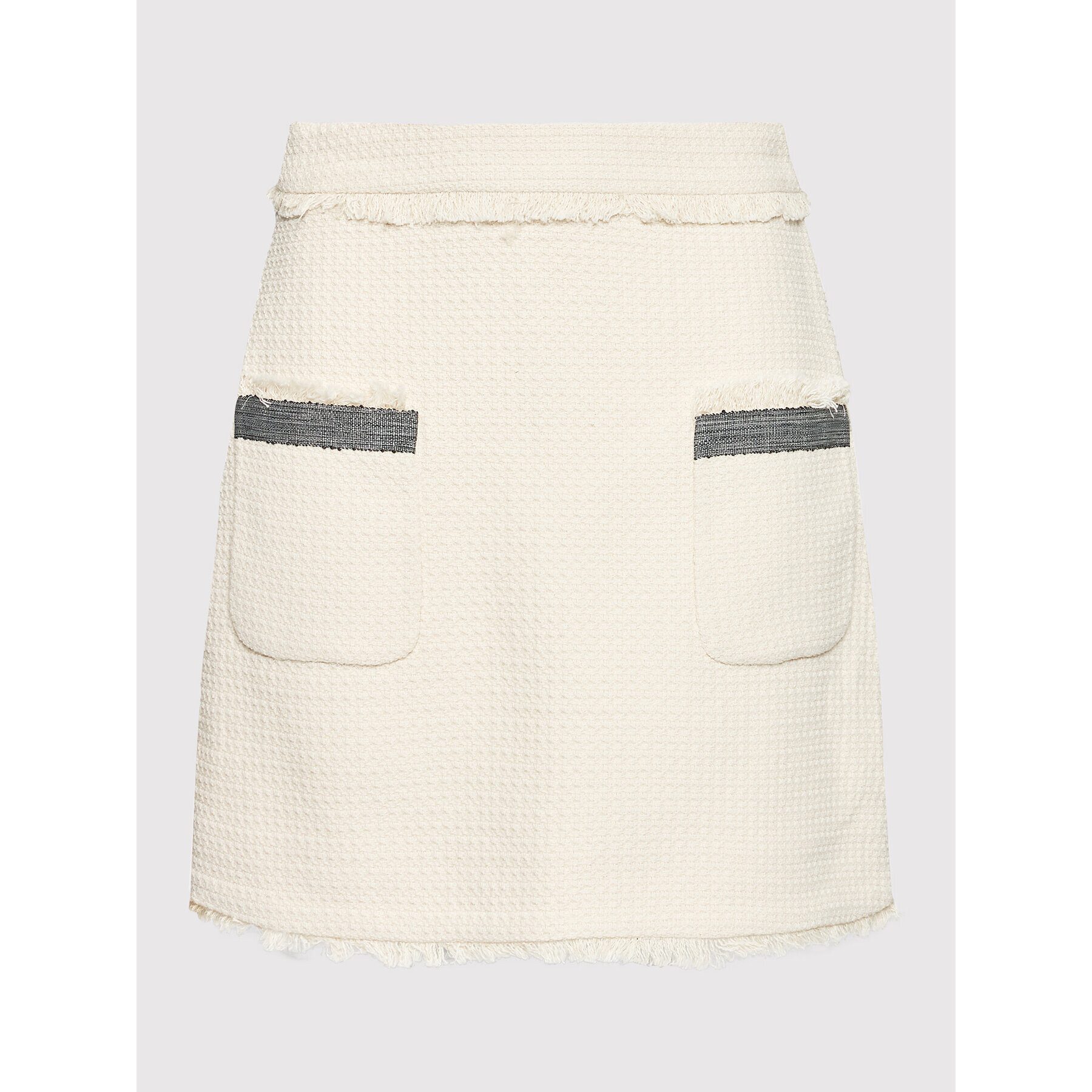 Sisley Миди пола 49OSL0005 Бежов Regular Fit - Pepit.bg