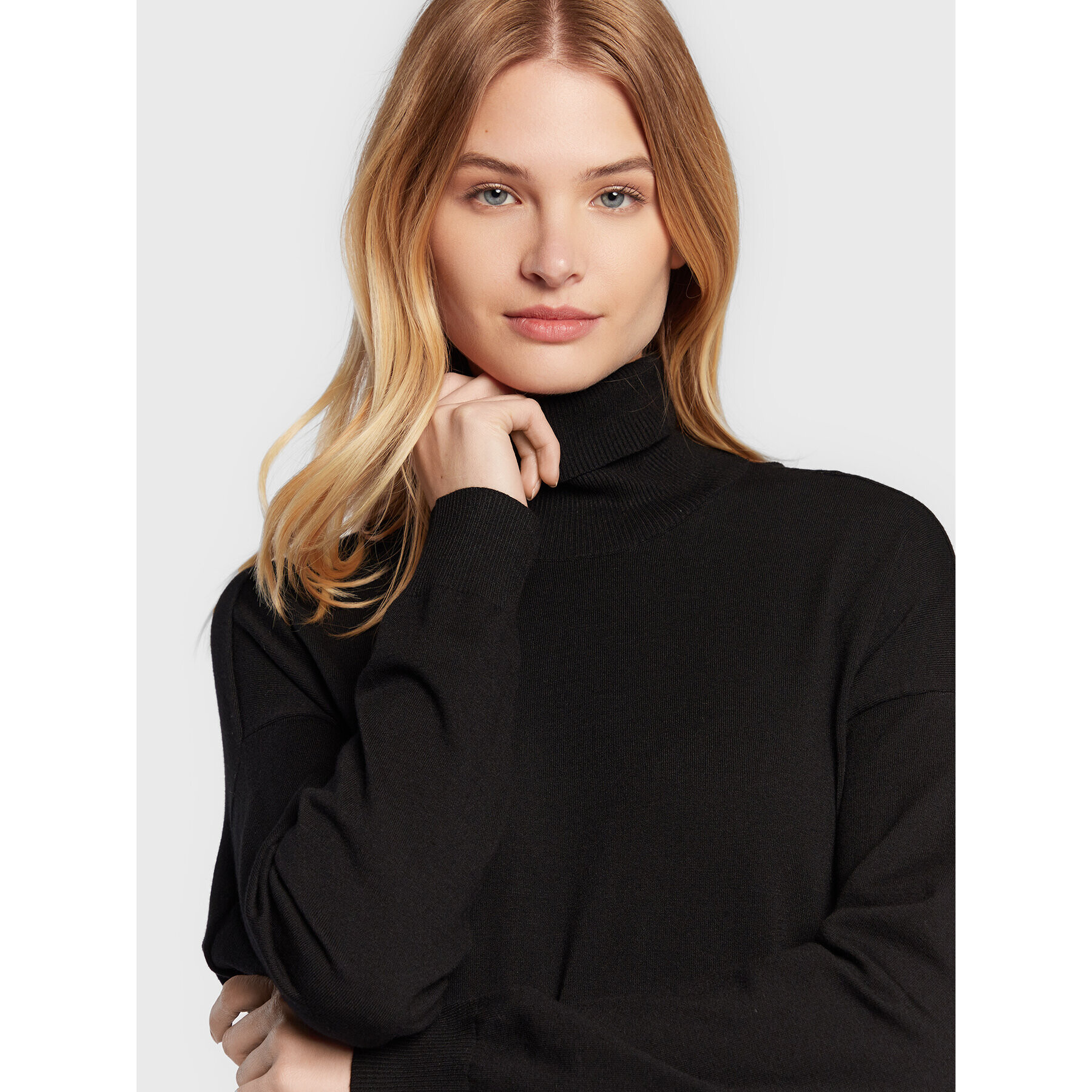 Sisley Поло 14ETM200D Черен Relaxed Fit - Pepit.bg