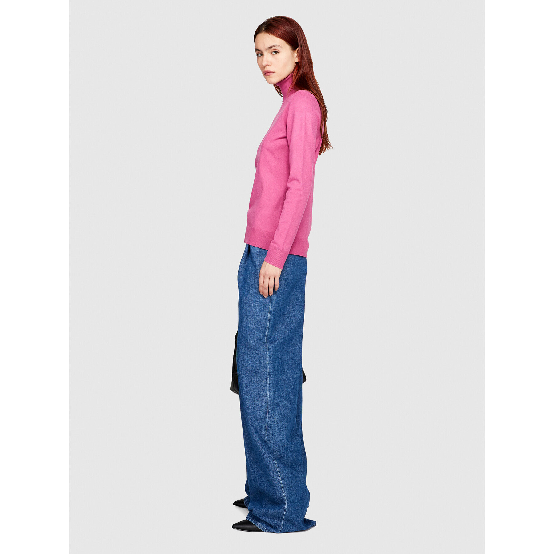 Sisley Поло 14ETM2178 Розов Regular Fit - Pepit.bg