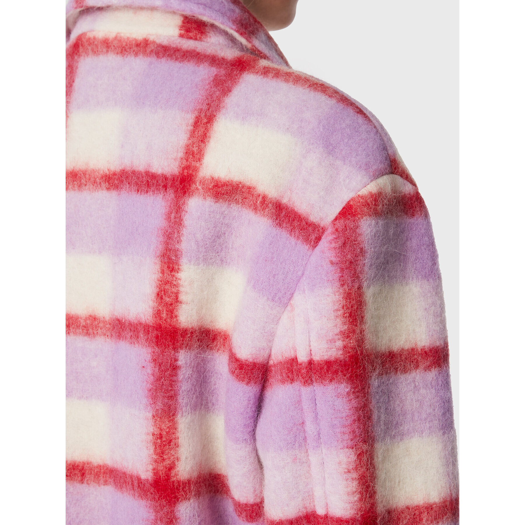 Sisley Преходно яке 2N7WLN01D Виолетов Regular Fit - Pepit.bg