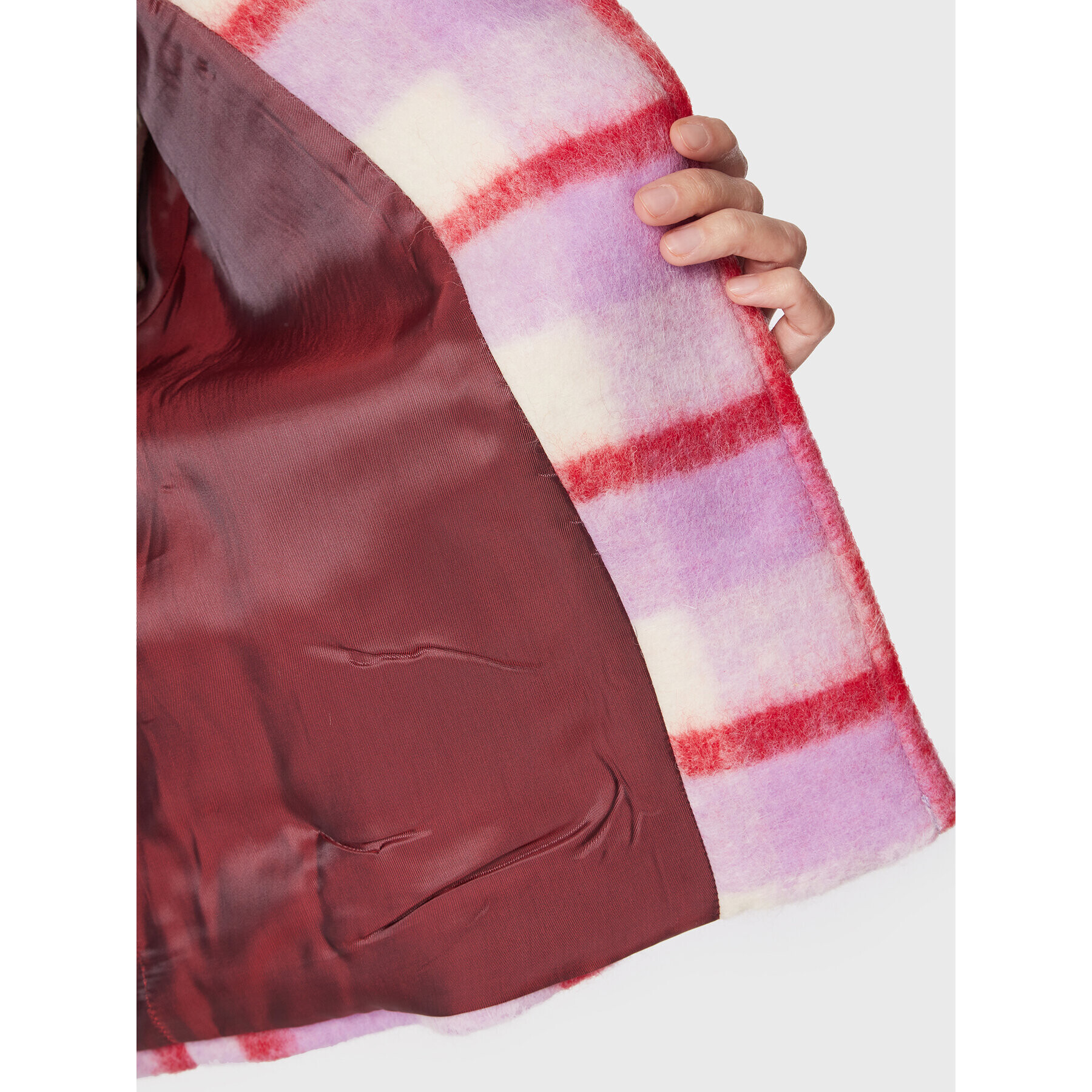 Sisley Преходно яке 2N7WLN01D Виолетов Regular Fit - Pepit.bg
