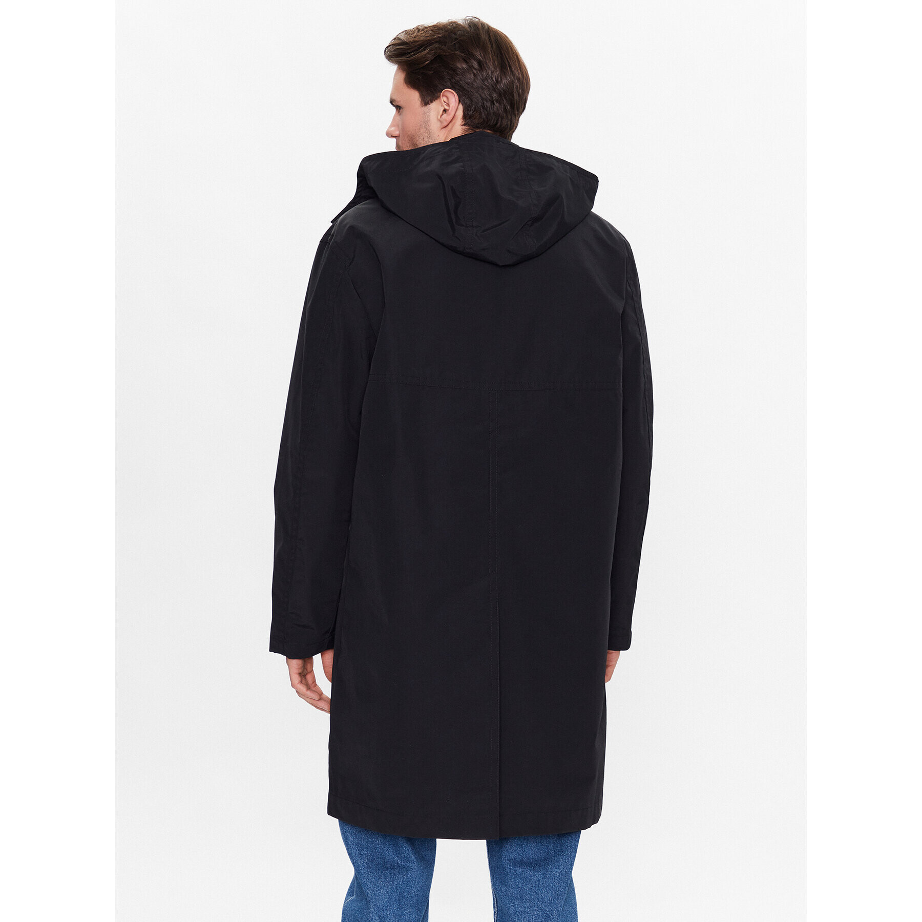 Sisley Преходно яке 2TCZSN01I Черен Regular Fit - Pepit.bg