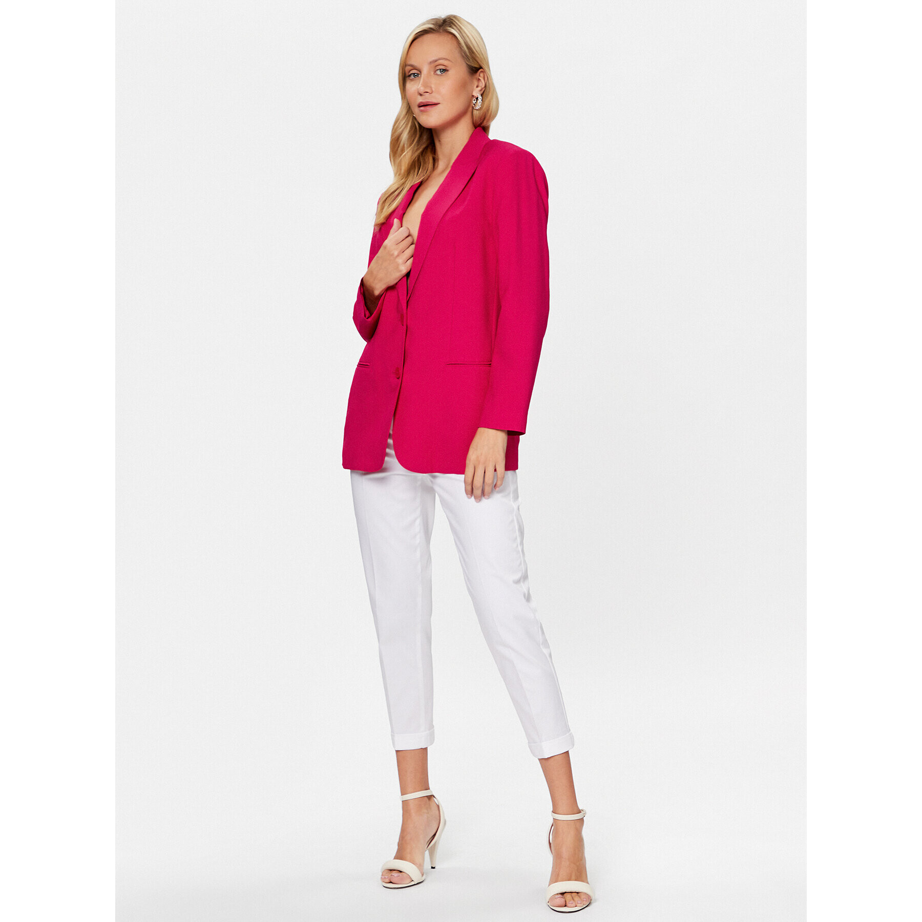 Sisley Преходно яке 2TURLW018 Розов Regular Fit - Pepit.bg