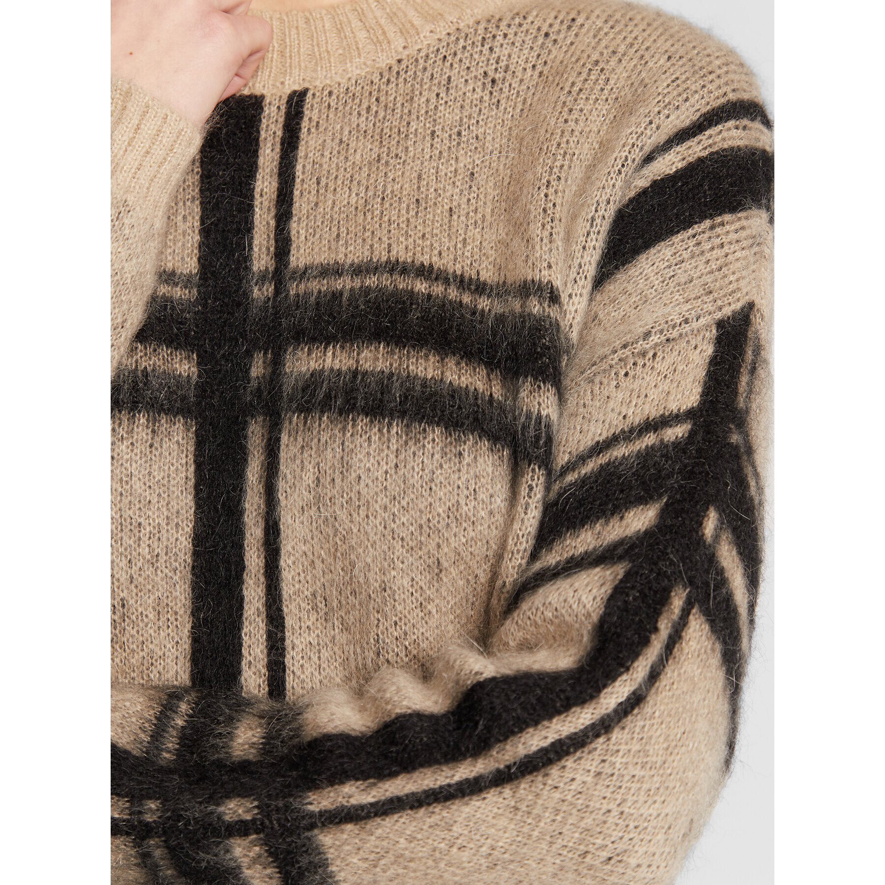 Sisley Пуловер 1042L101Y Бежов Regular Fit - Pepit.bg