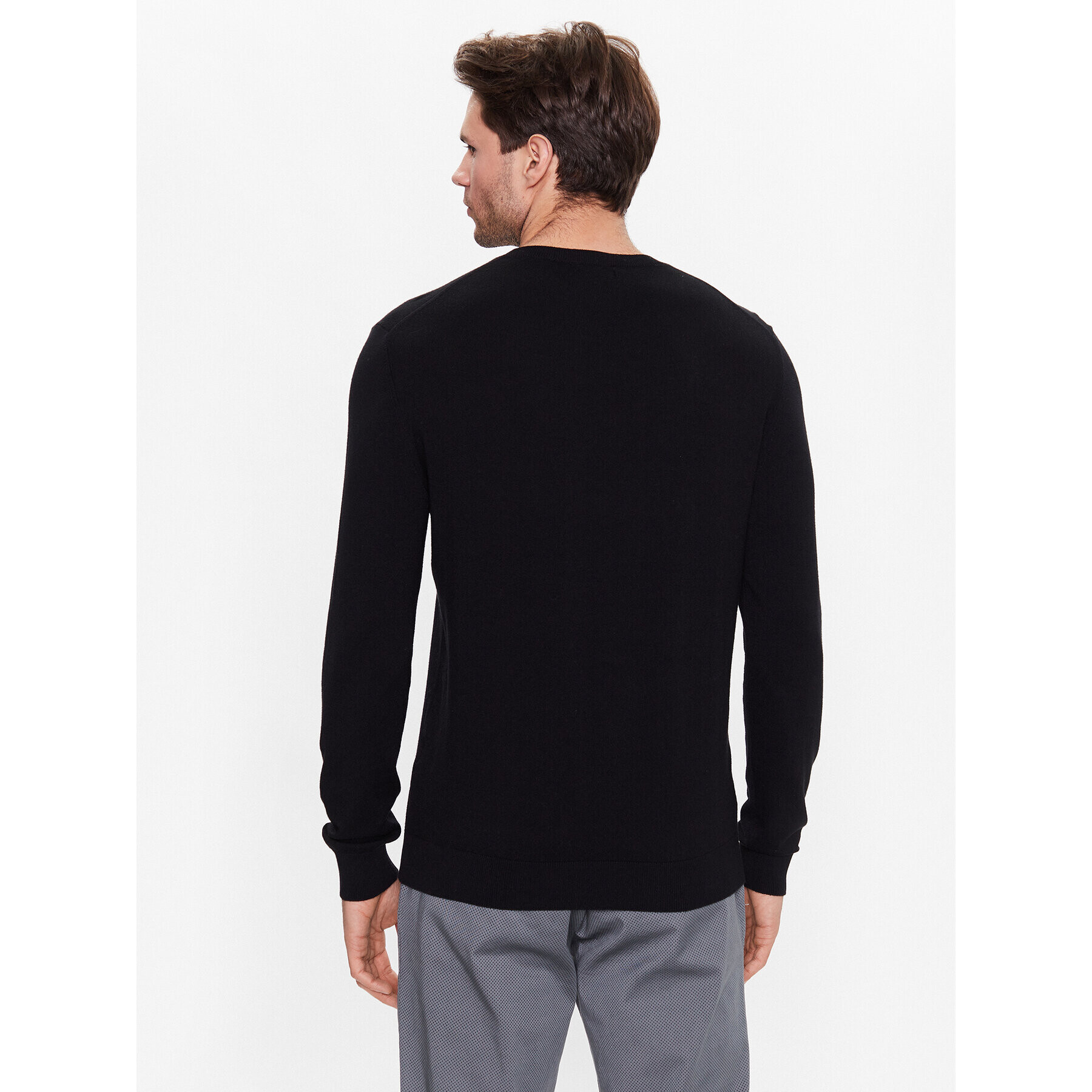 Sisley Пуловер 10F2S1C78 Черен Regular Fit - Pepit.bg
