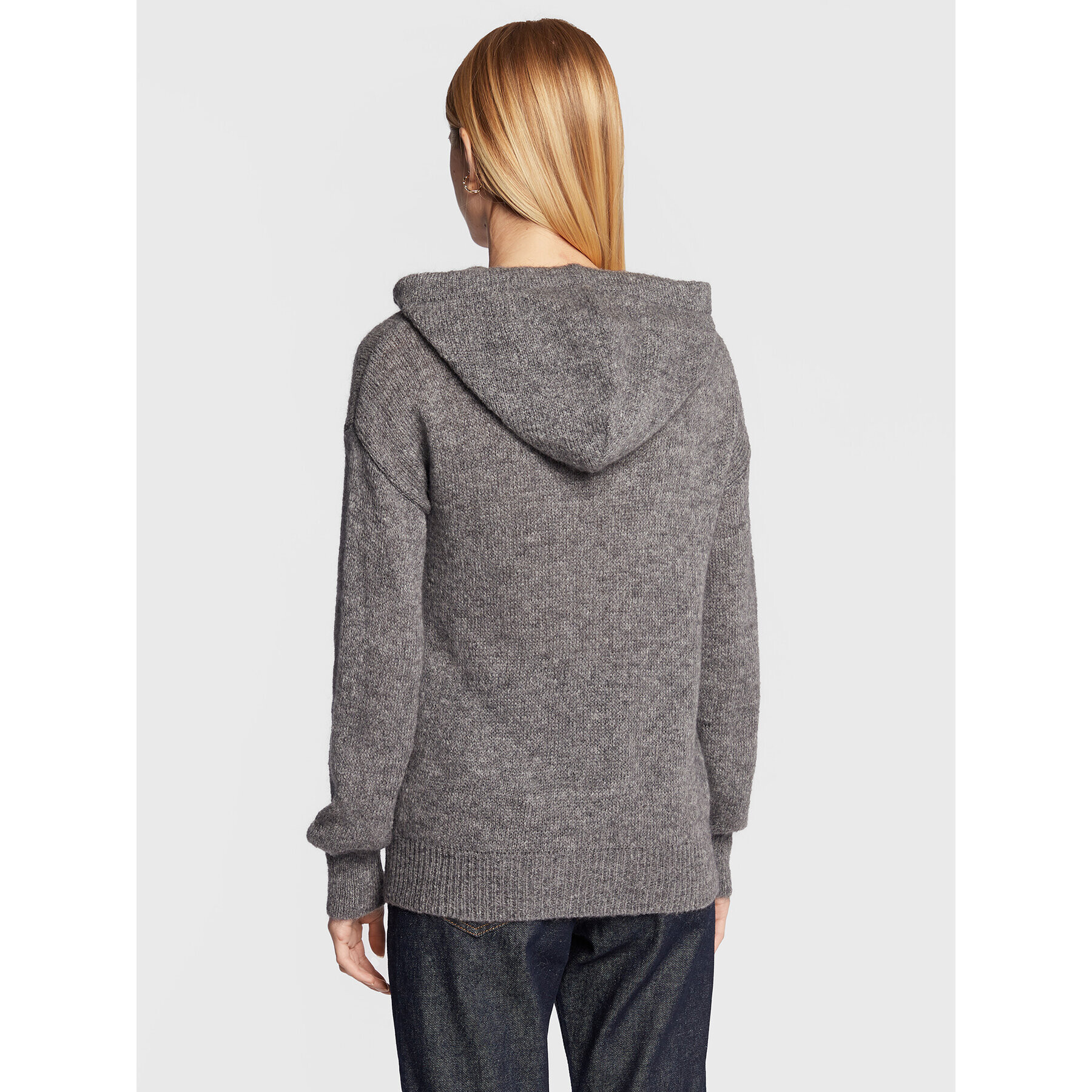Sisley Пуловер 1242M200O Сив Regular Fit - Pepit.bg