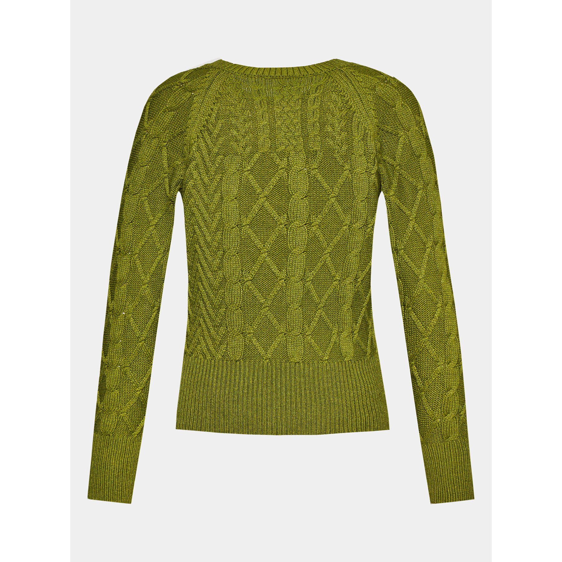 Sisley Пуловер 17L3M103W Зелен Boxy Fit - Pepit.bg