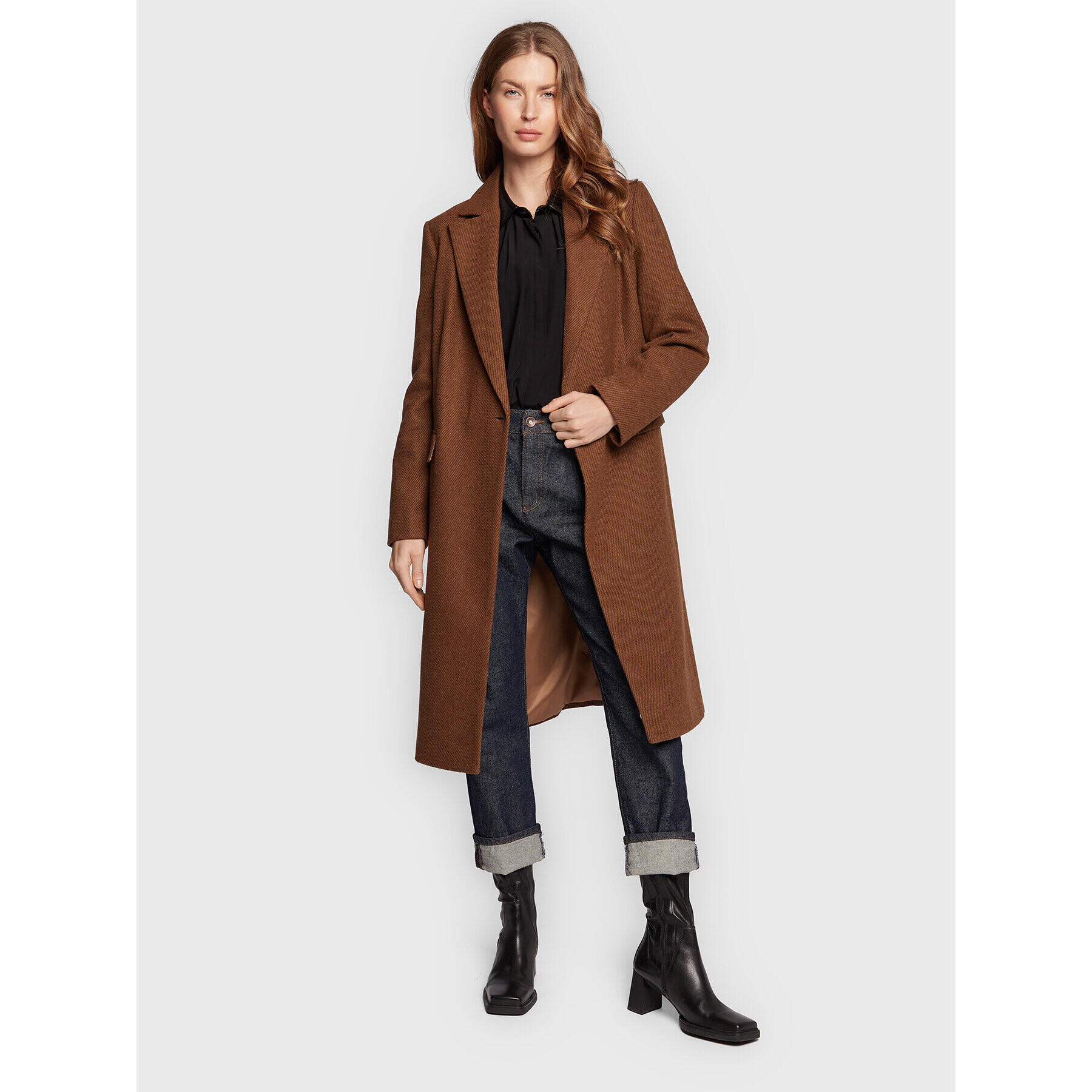 Sisley Риза 56ICLQ02L Черен Regular Fit - Pepit.bg