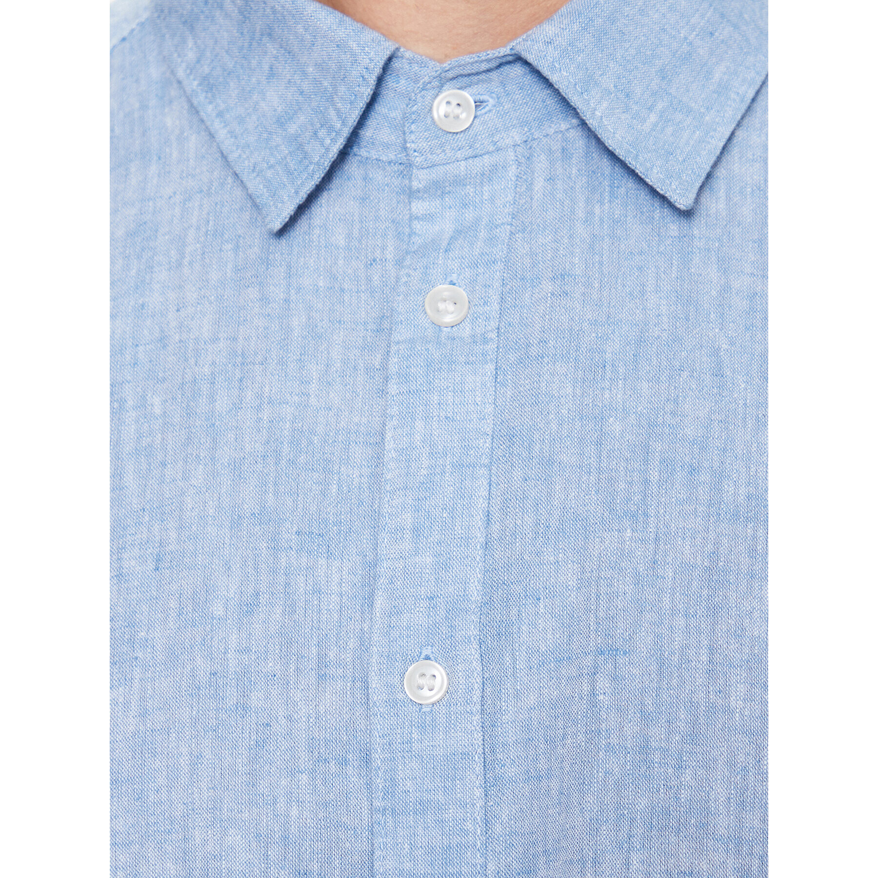 Sisley Риза 59A2SQ01Y Син Regular Fit - Pepit.bg