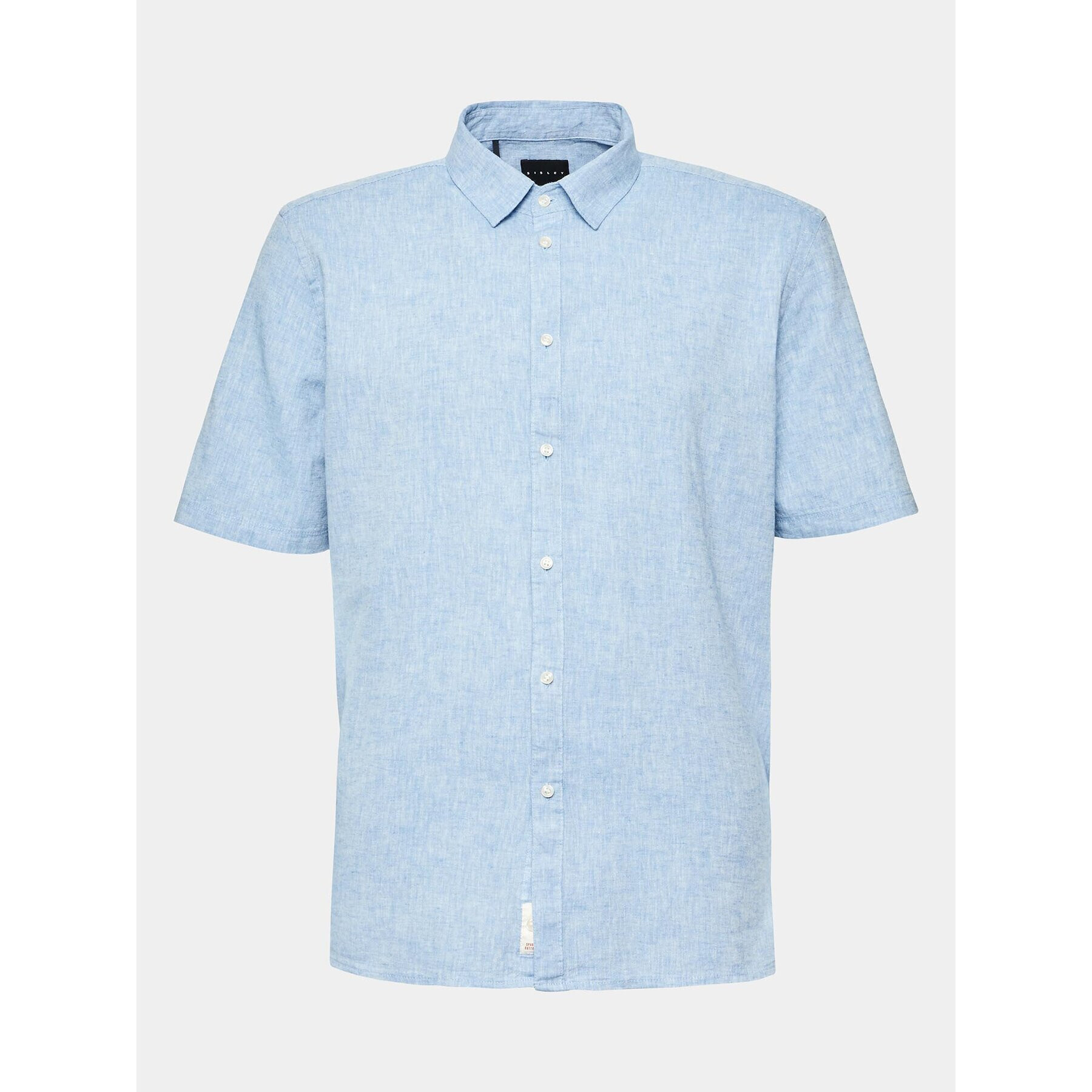 Sisley Риза 59A2SQ01Y Син Regular Fit - Pepit.bg