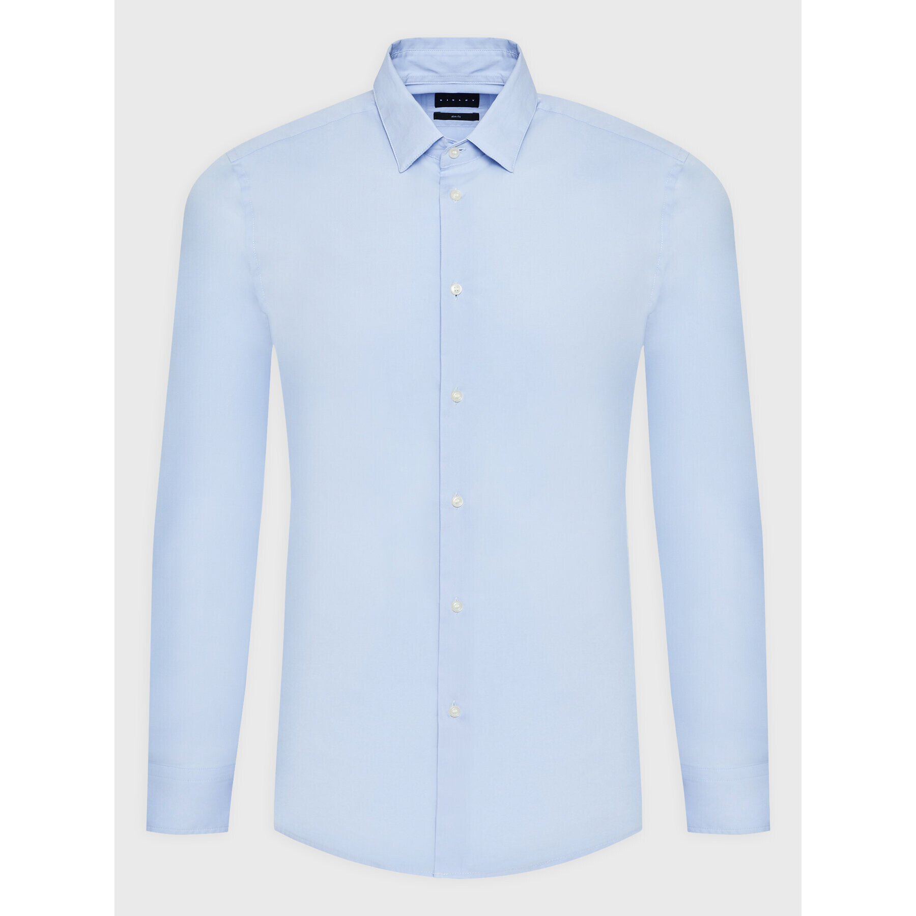 Sisley Риза 5CNX5QL19 Син Slim Fit - Pepit.bg