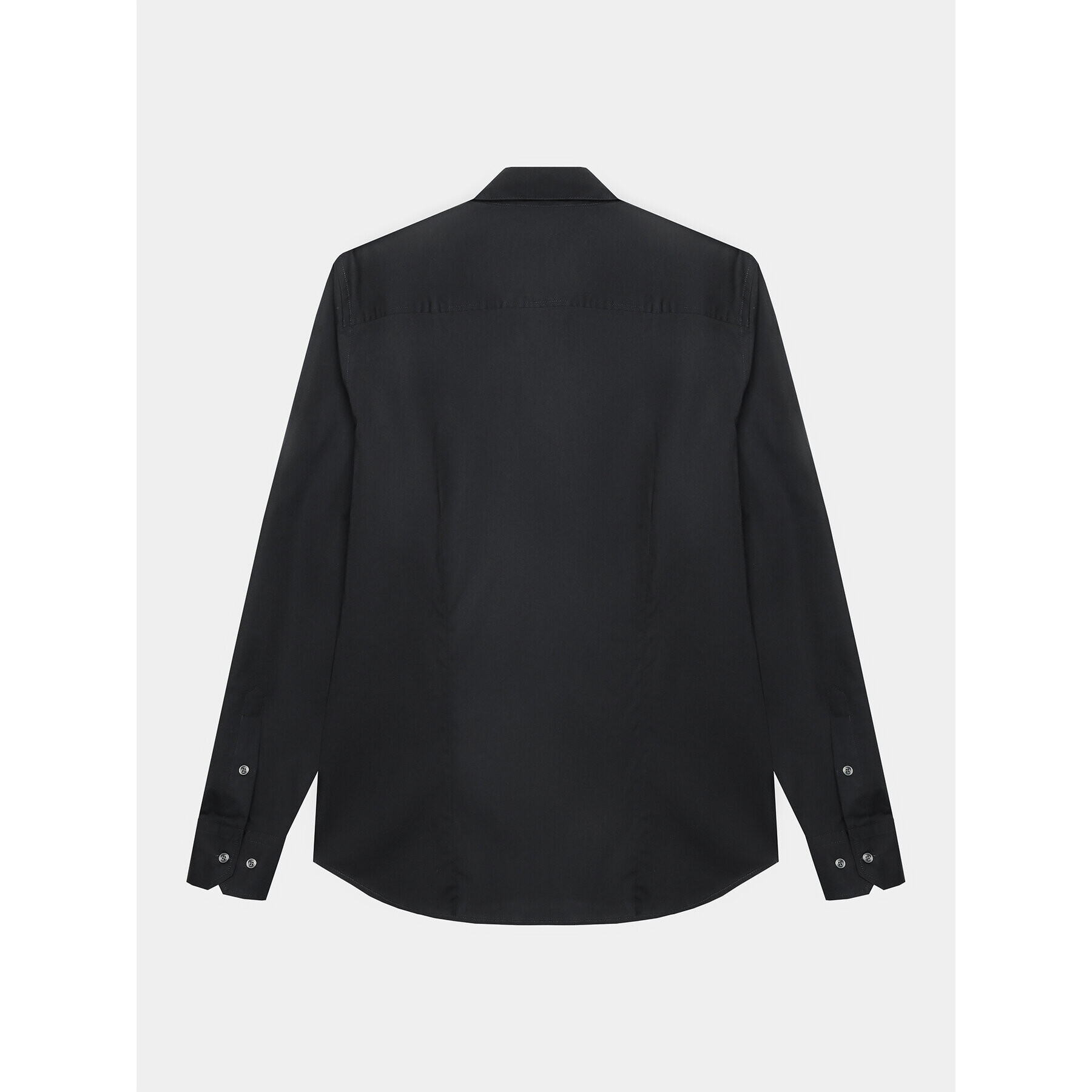 Sisley Риза 5CNX5QL19 Сив Slim Fit - Pepit.bg