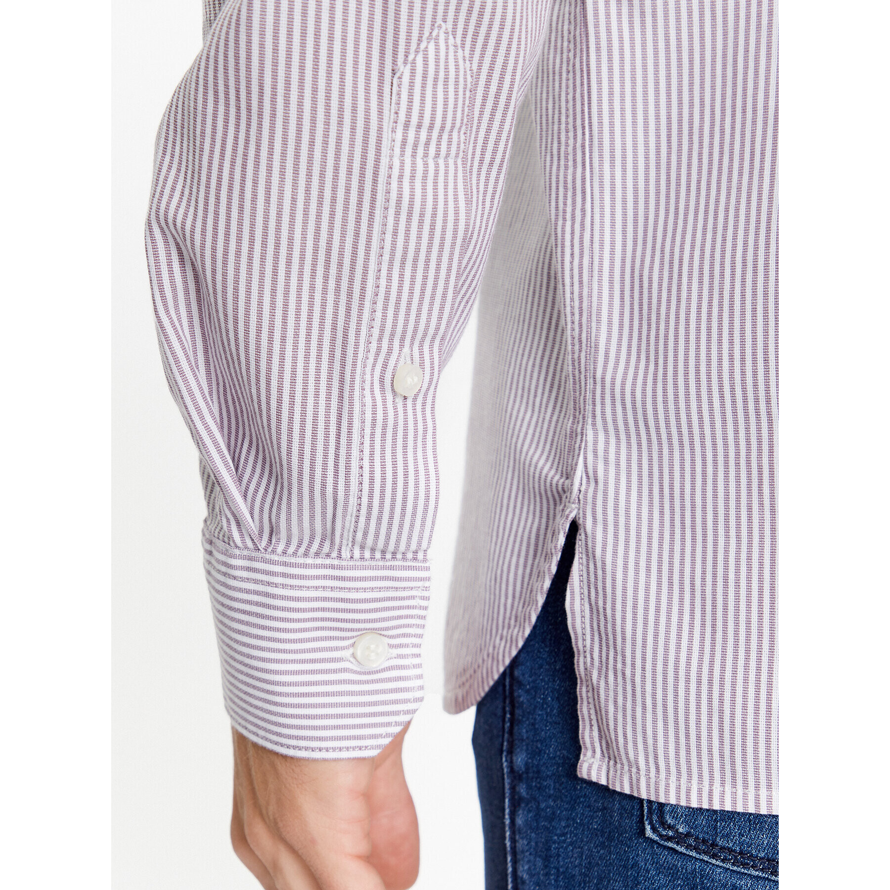 Sisley Риза 5FDMSQ02M Сив Regular Fit - Pepit.bg