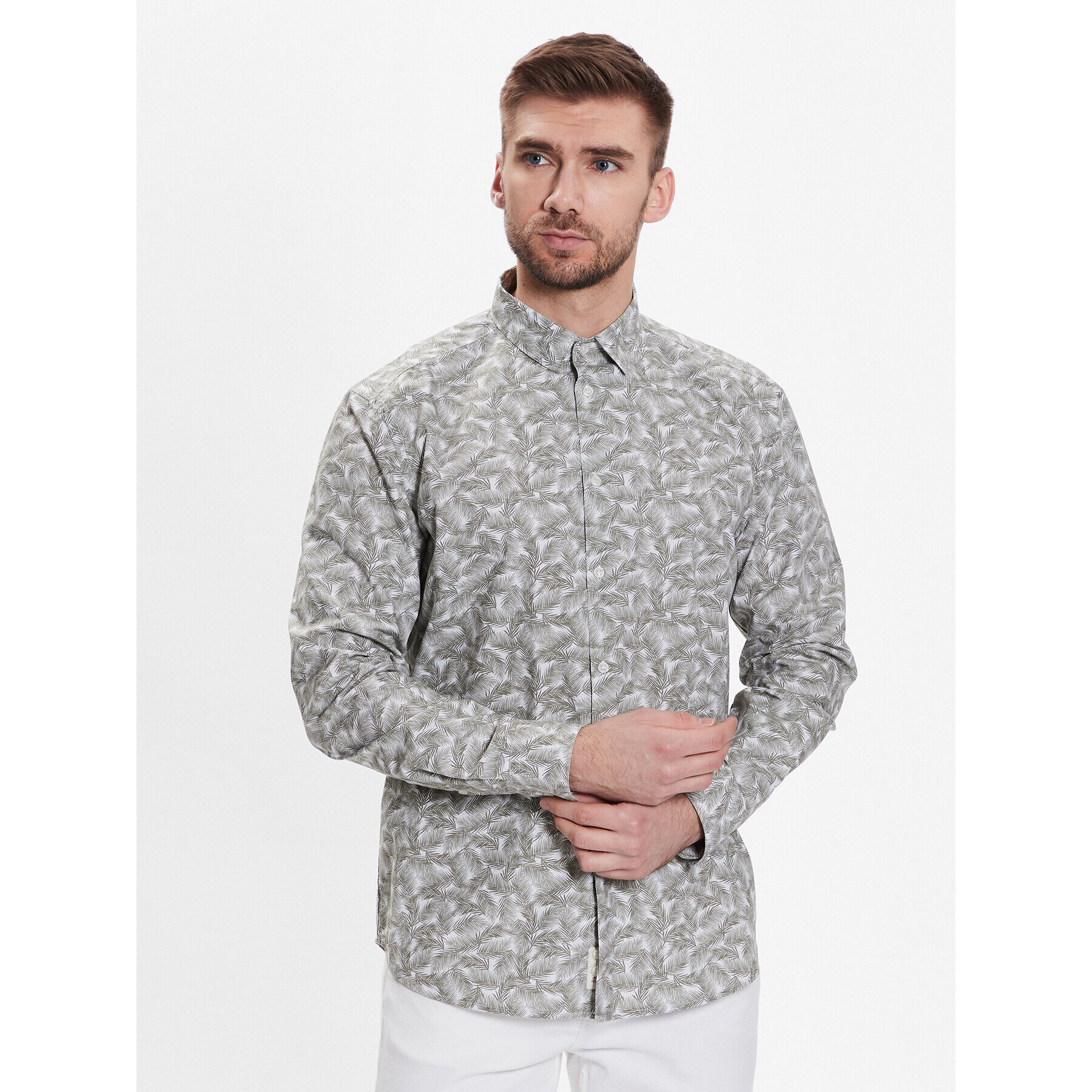 Sisley Риза 5KEGSQ01I Цветен Regular Fit - Pepit.bg