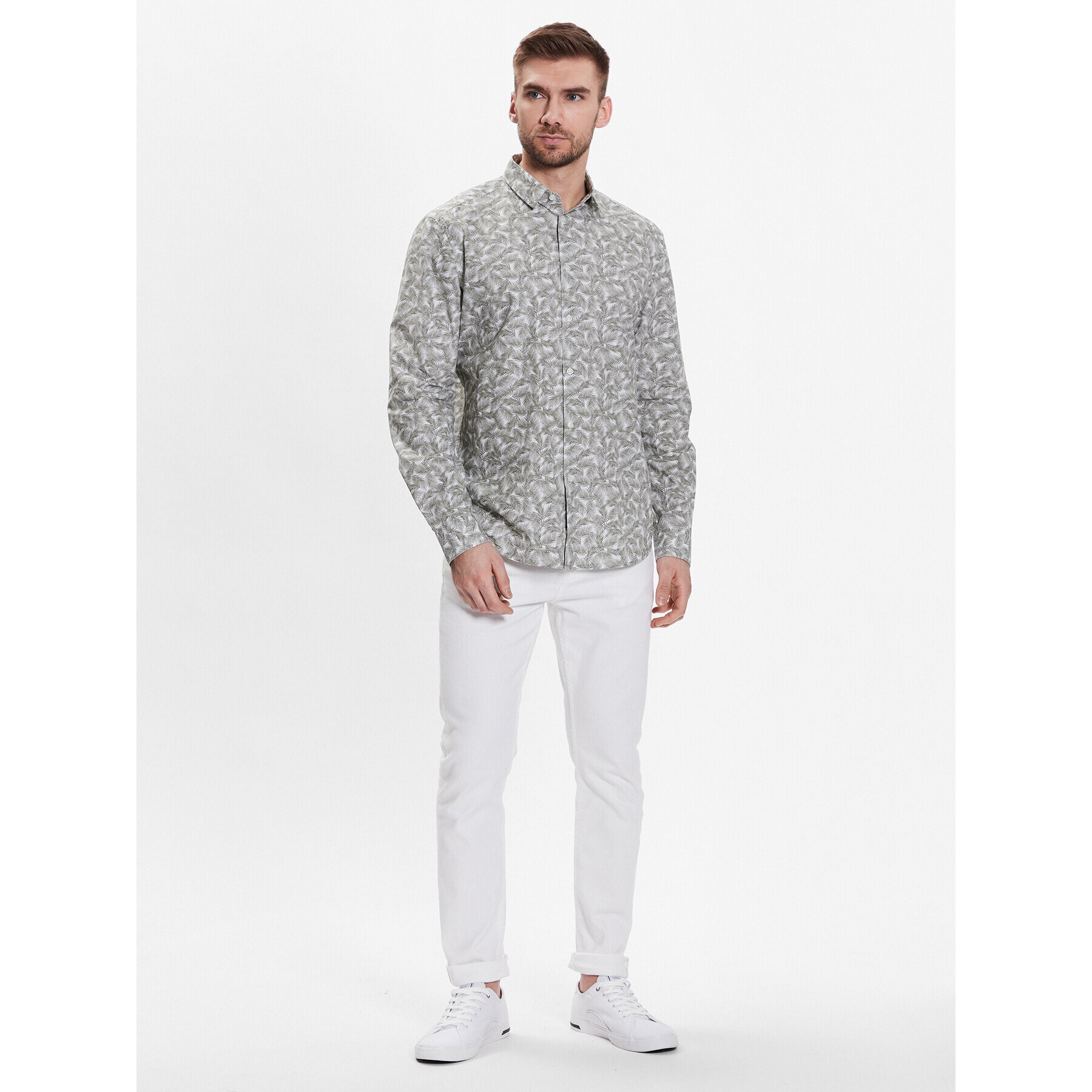 Sisley Риза 5KEGSQ01I Цветен Regular Fit - Pepit.bg