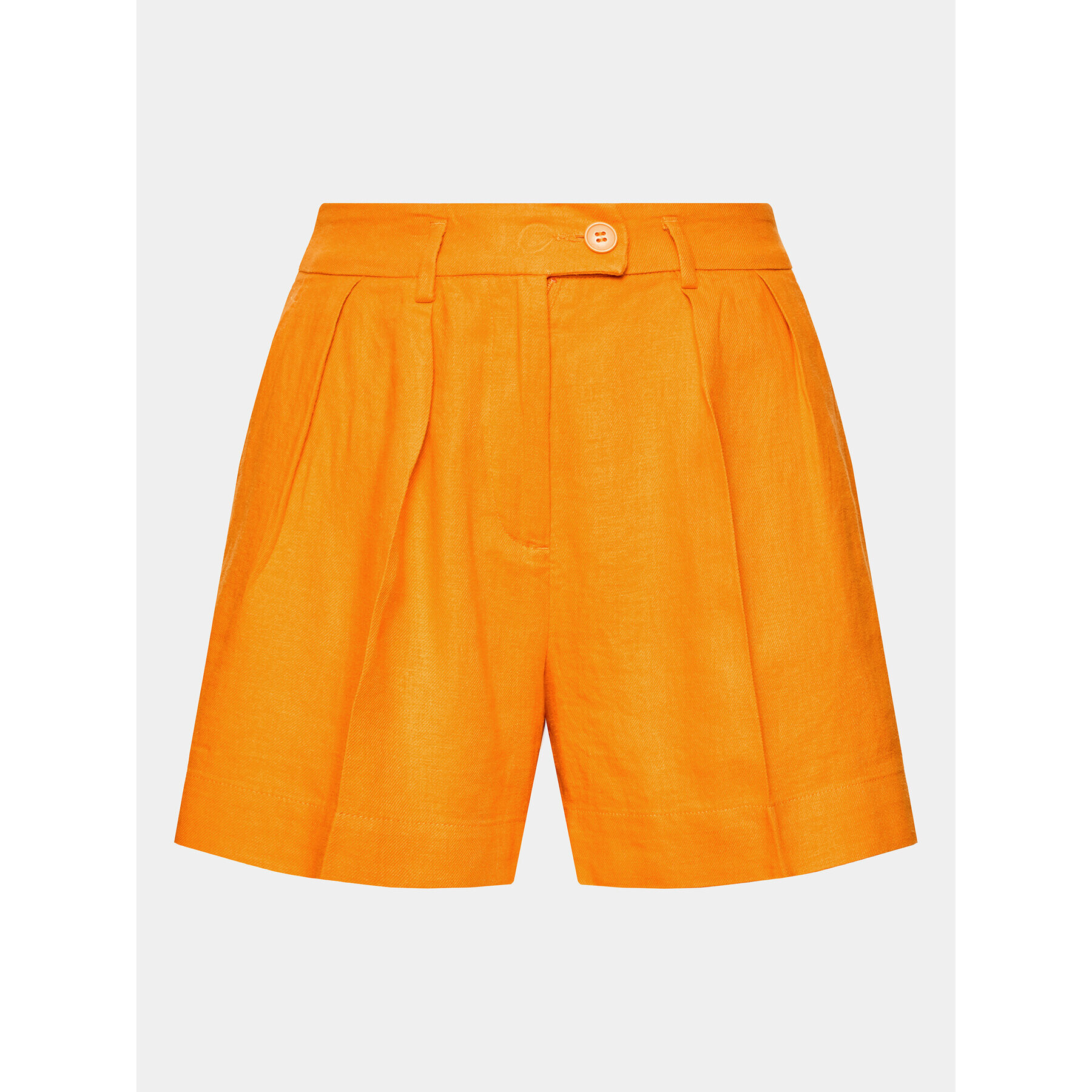 Sisley Шорти от плат 484QL900Q Оранжев Regular Fit - Pepit.bg