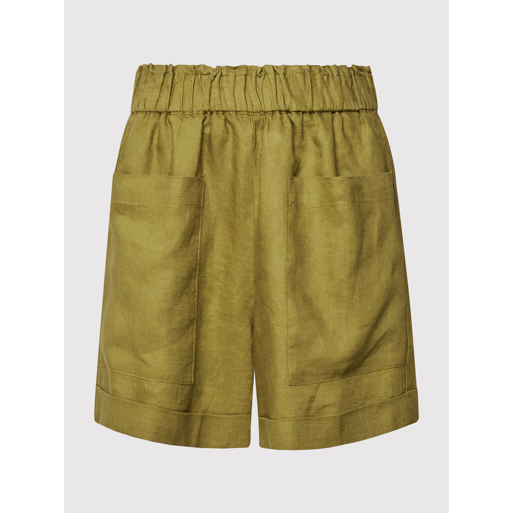 Sisley Шорти от плат 4AGHL900D Зелен Regular Fit - Pepit.bg