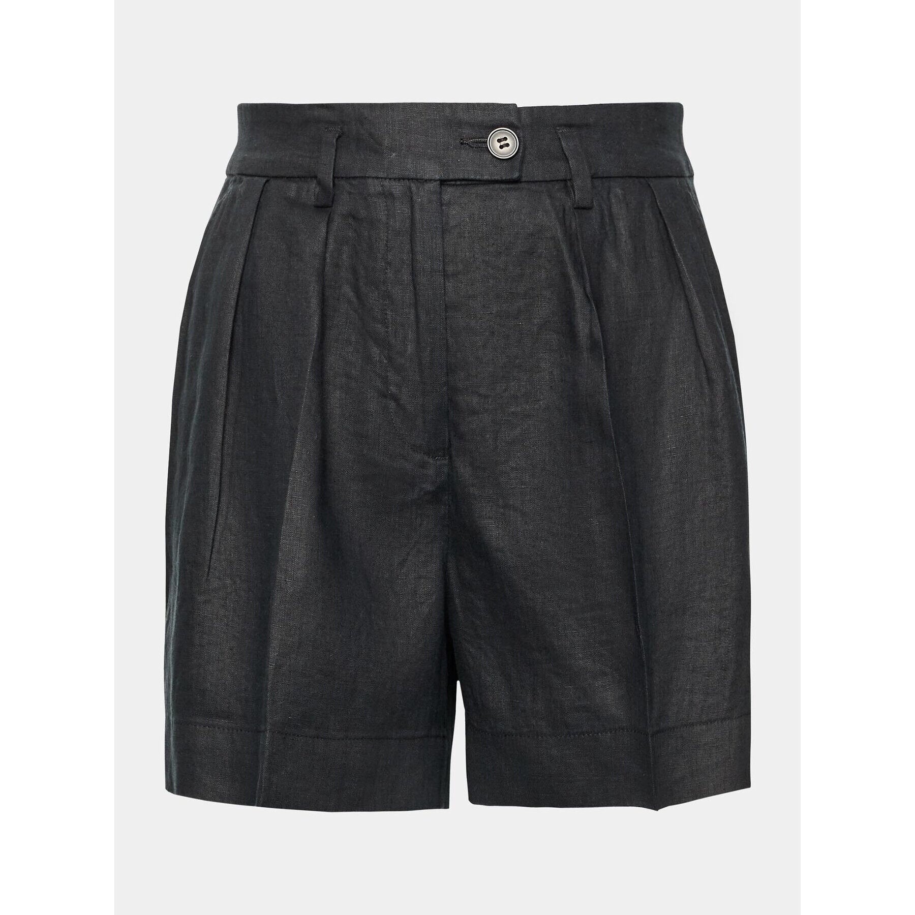 Sisley Шорти от плат 4AGHL900Q Черен Regular Fit - Pepit.bg