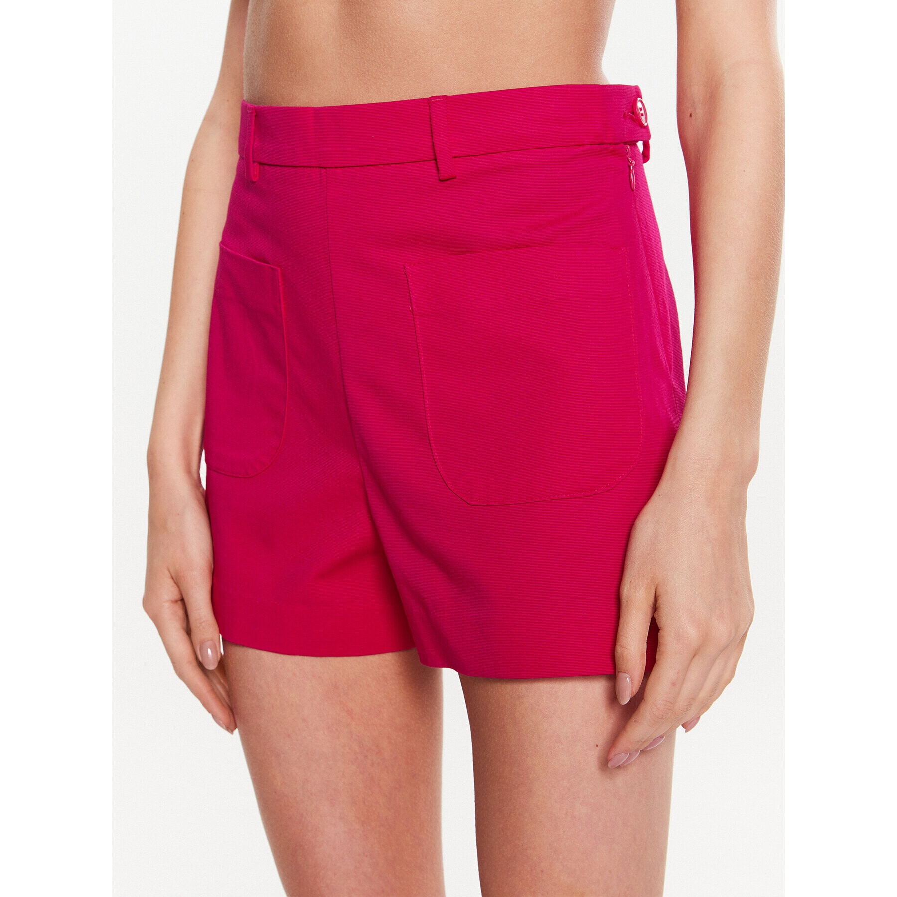 Sisley Шорти от плат 4IULL900P Розов Regular Fit - Pepit.bg
