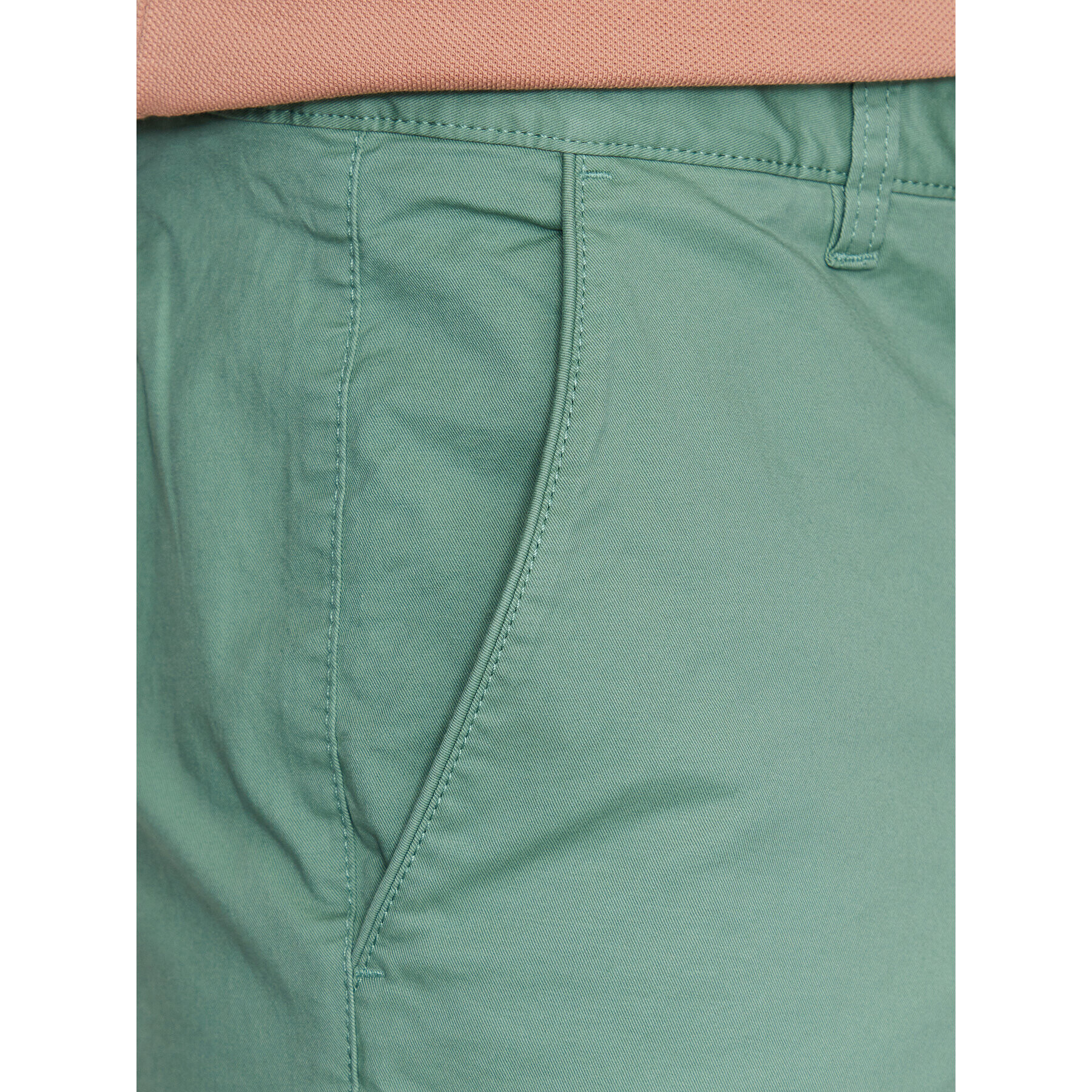 Sisley Шорти от плат 4TEQS900J Зелен Regular Fit - Pepit.bg