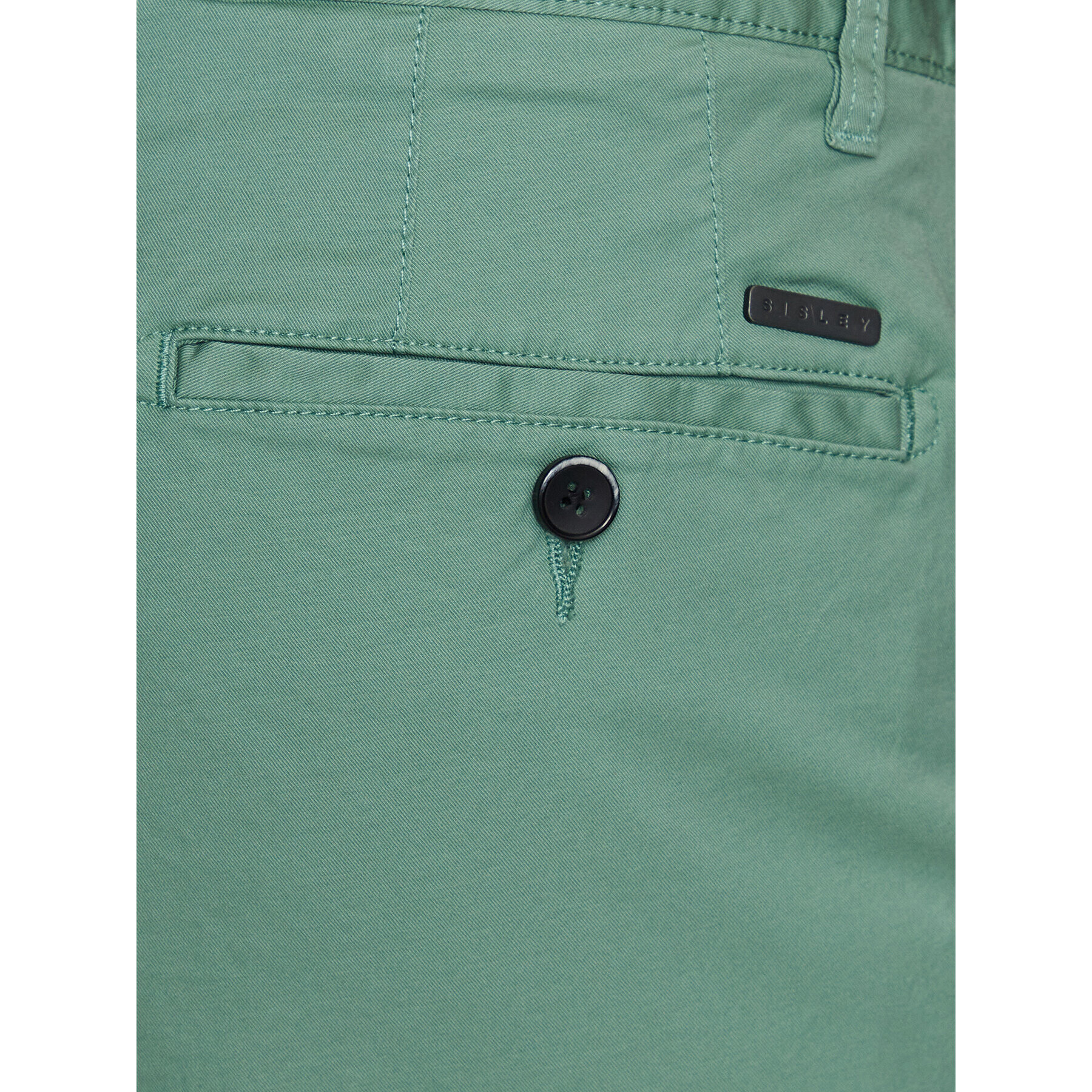Sisley Шорти от плат 4TEQS900J Зелен Regular Fit - Pepit.bg