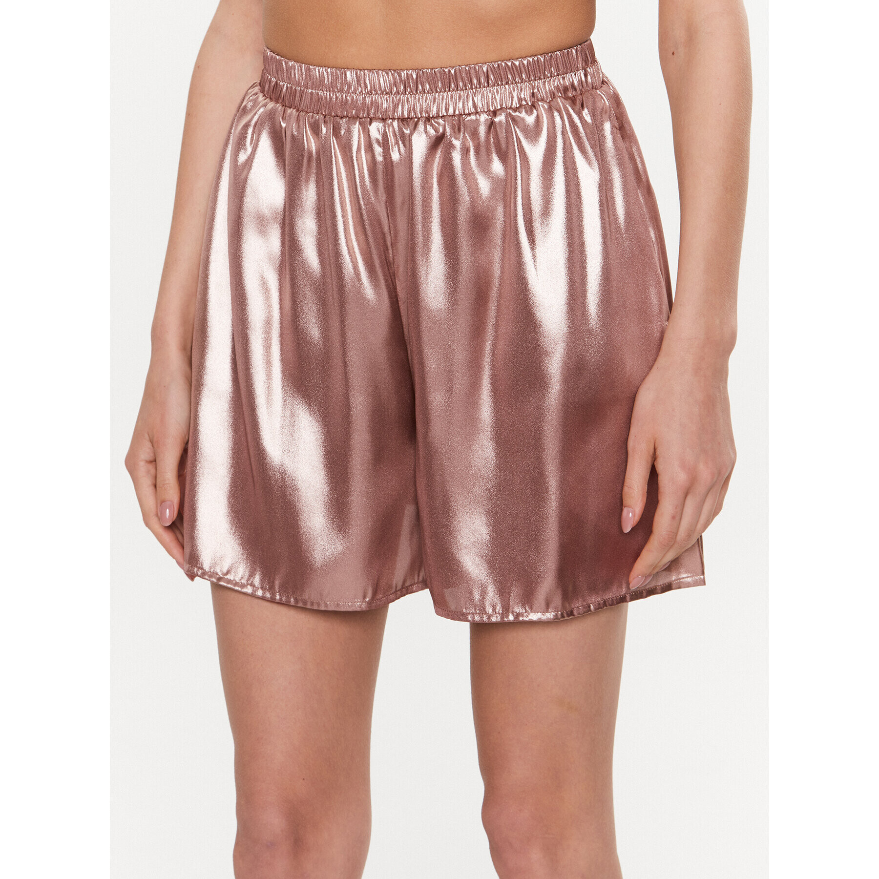 Sisley Шорти от плат 4UGWL001A Розов Regular Fit - Pepit.bg