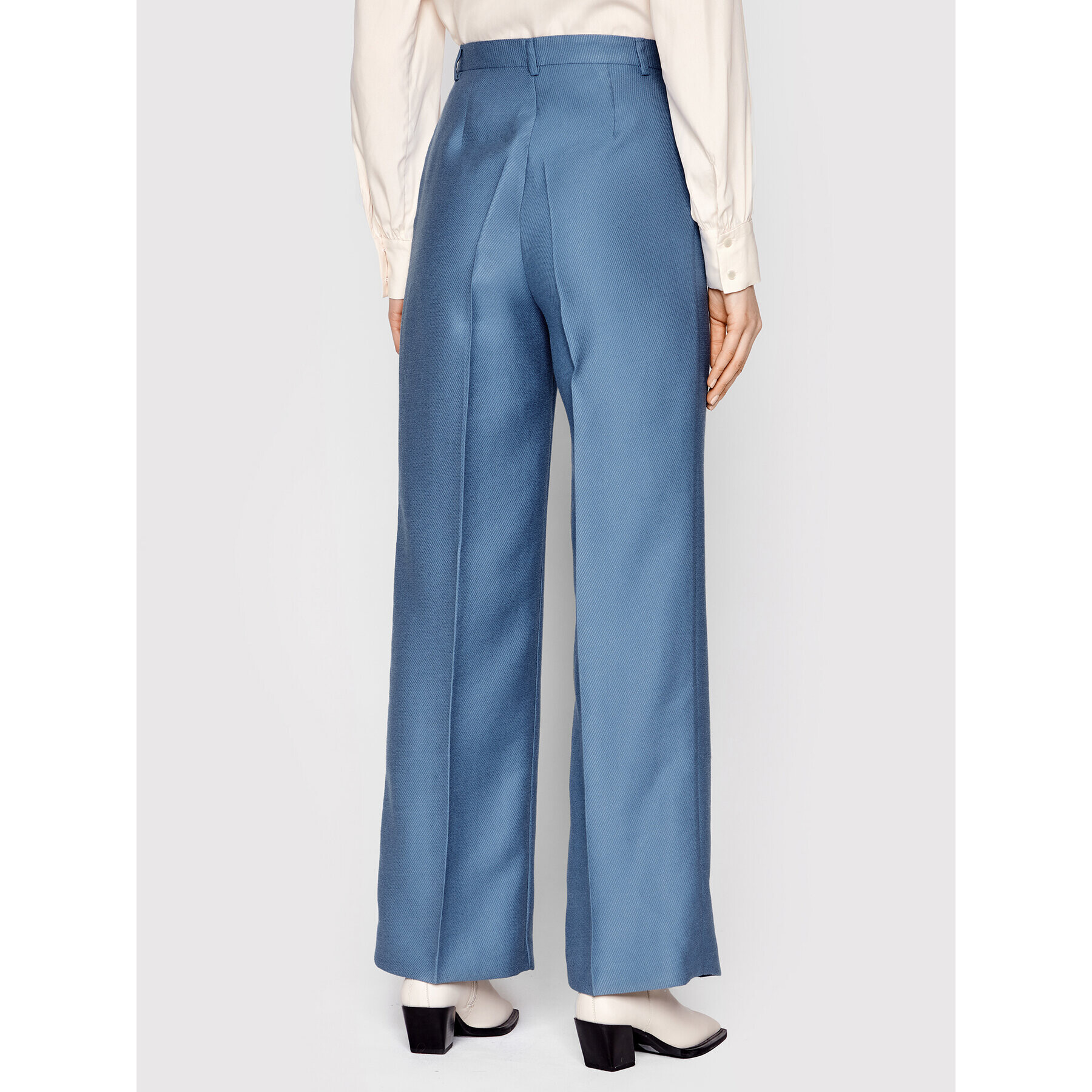 Sisley Текстилни панталони 466SLF00I Син Slim Fit - Pepit.bg