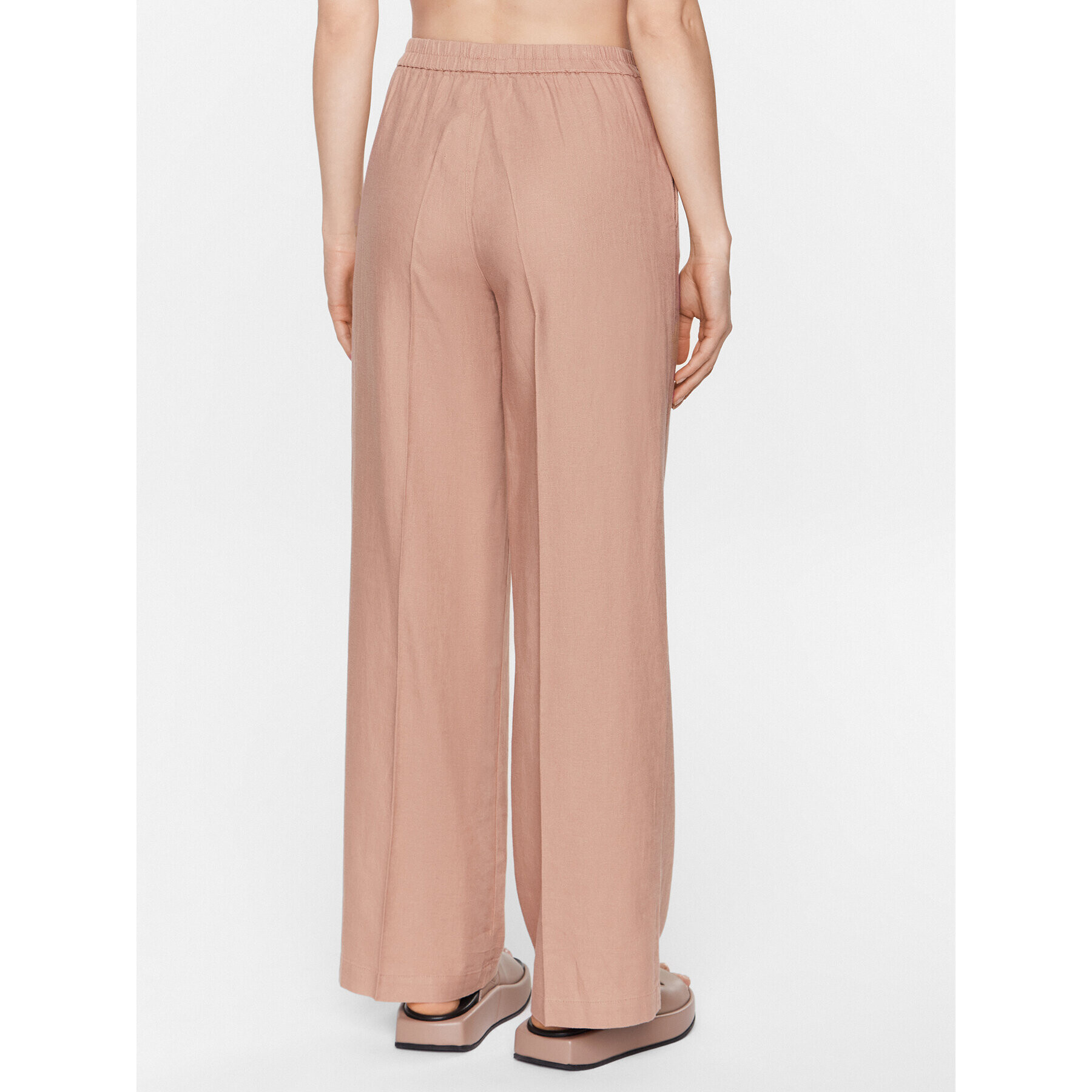 Sisley Текстилни панталони 484QLF03U Бежов Regular Fit - Pepit.bg