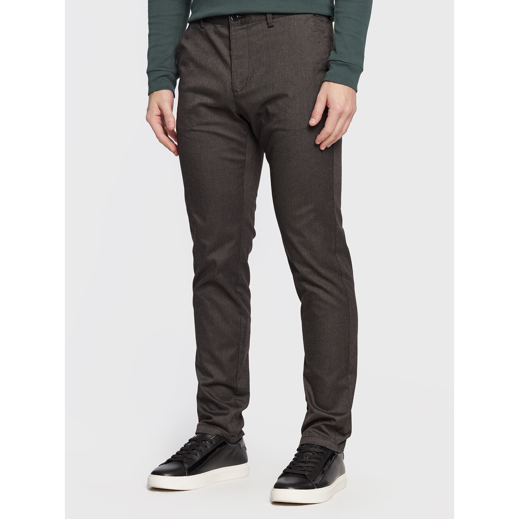 Sisley Текстилни панталони 4A8YSF01N Сив Slim Fit - Pepit.bg