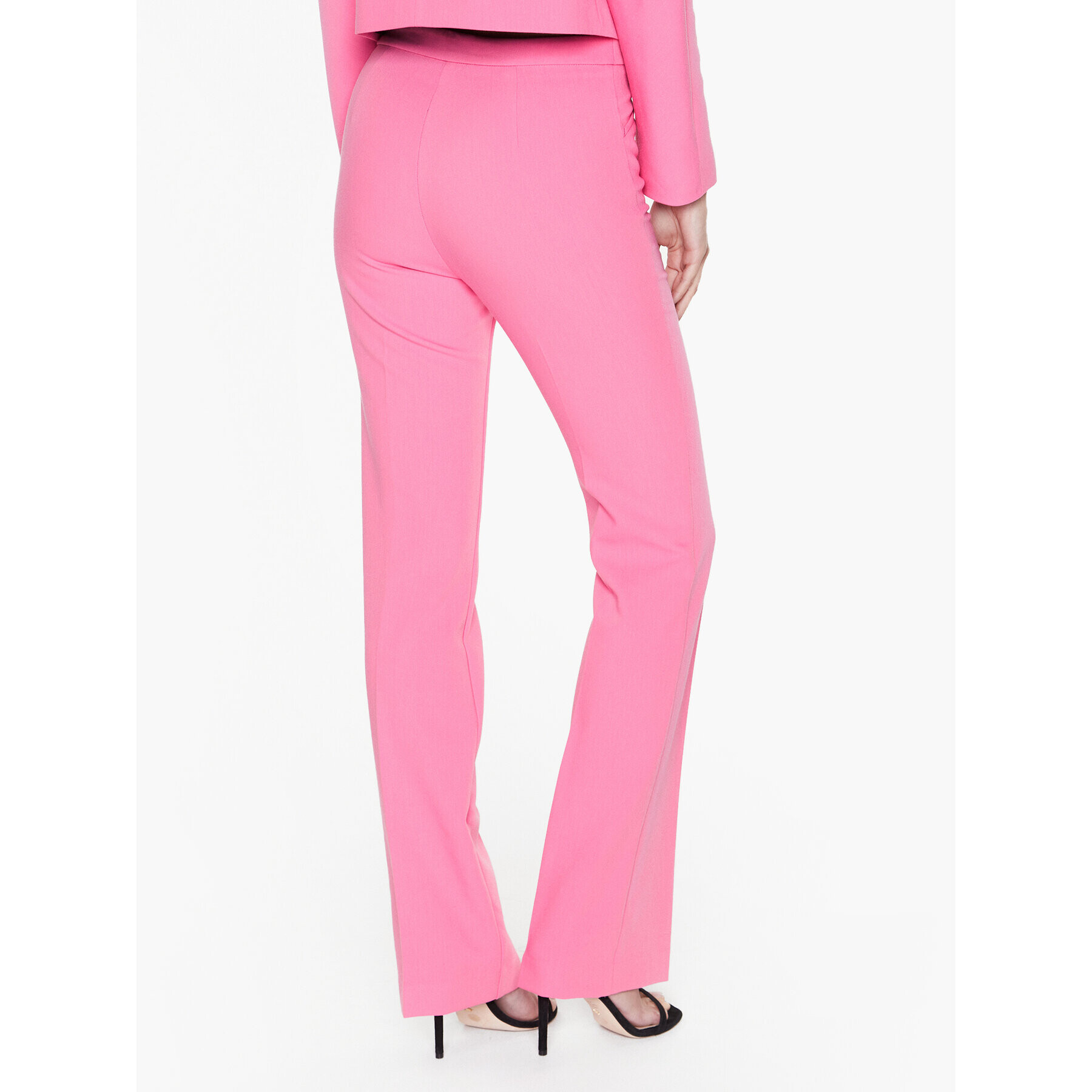 Sisley Текстилни панталони 4OLVLF02Q Розов Regular Fit - Pepit.bg