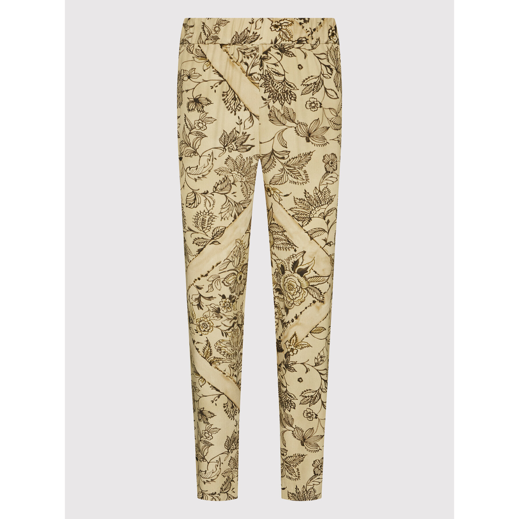 Sisley Текстилни панталони 4PYXLF016 Бежов Regular Fit - Pepit.bg