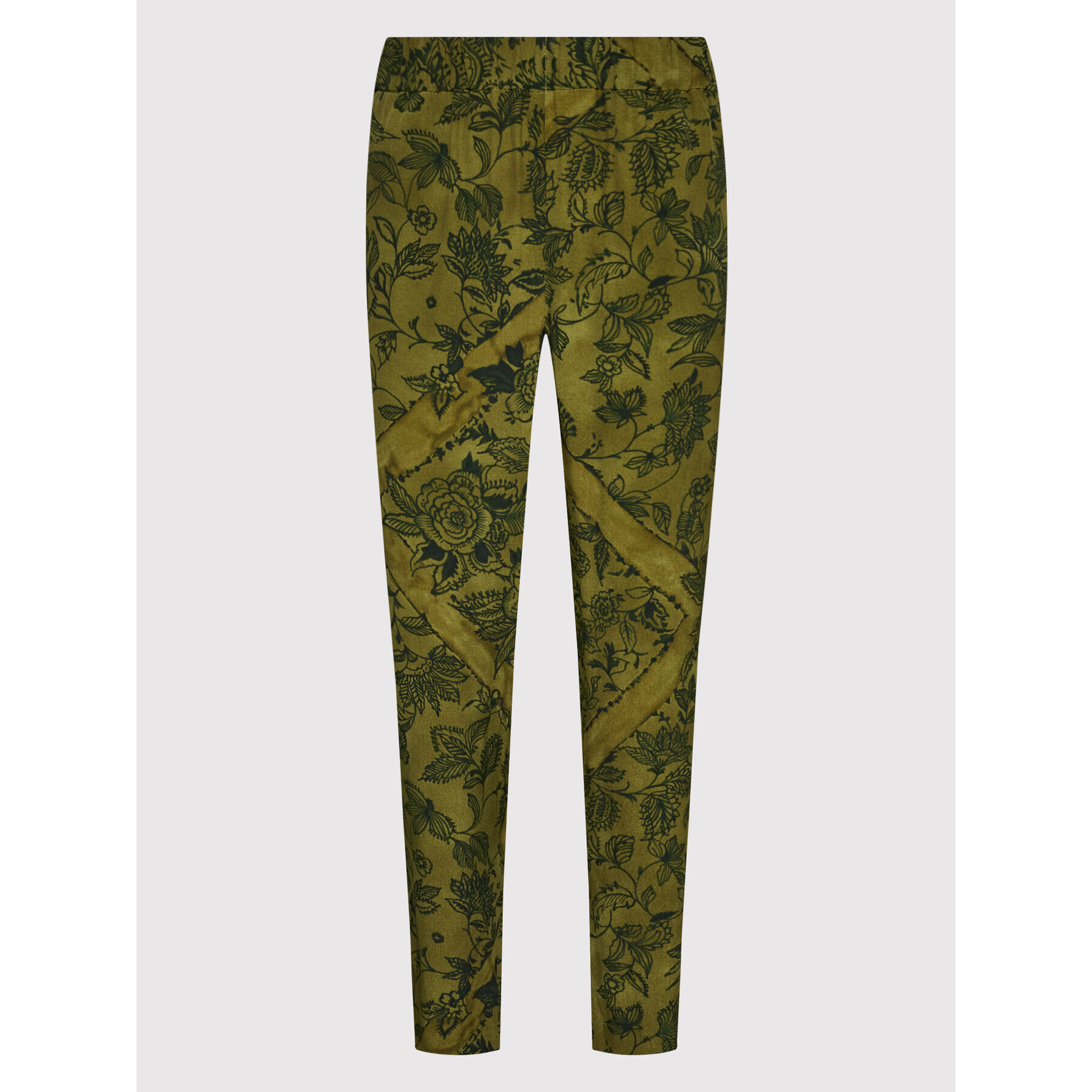 Sisley Текстилни панталони 4PYXLF016 Зелен Regular Fit - Pepit.bg