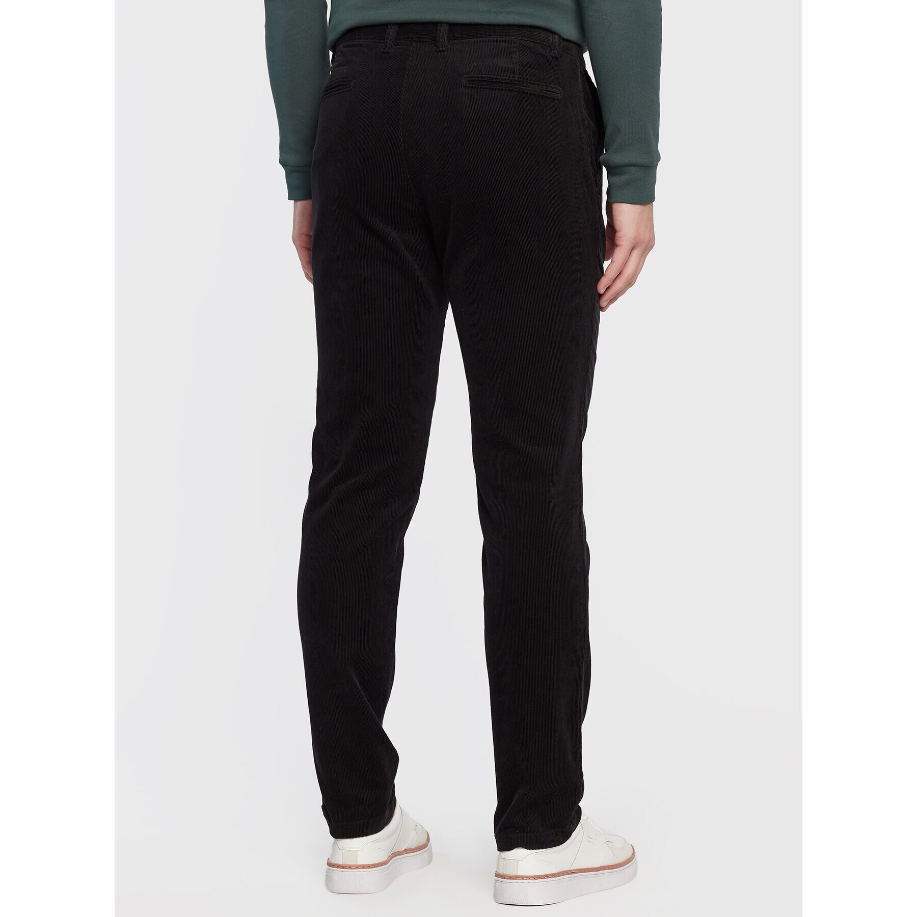 Sisley Текстилни панталони 4SFRSF01P Черен Slim Fit - Pepit.bg